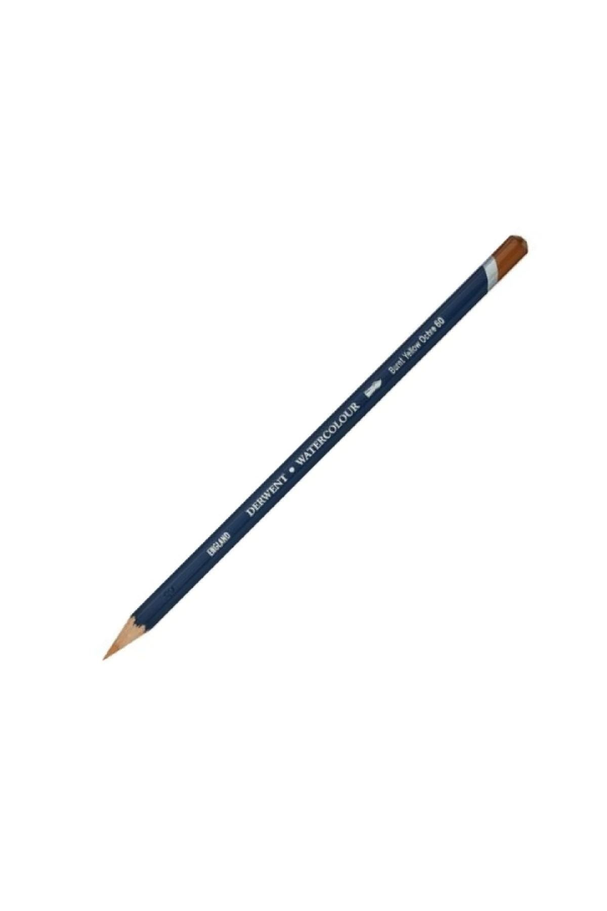 Derwent Watercolour Pencil (sulu Boya Kalemi) Burnt Yellow Ochre (60)