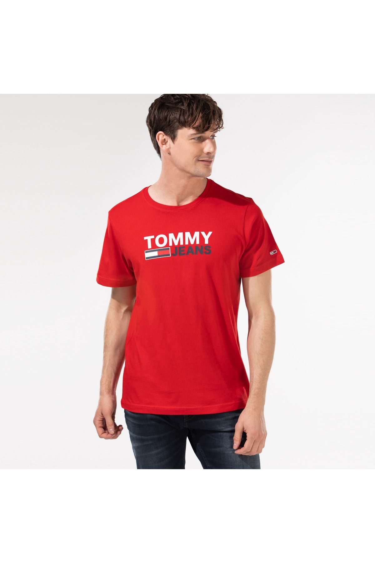 Tommy Hilfiger Classics Logo Raudona Regular Fit