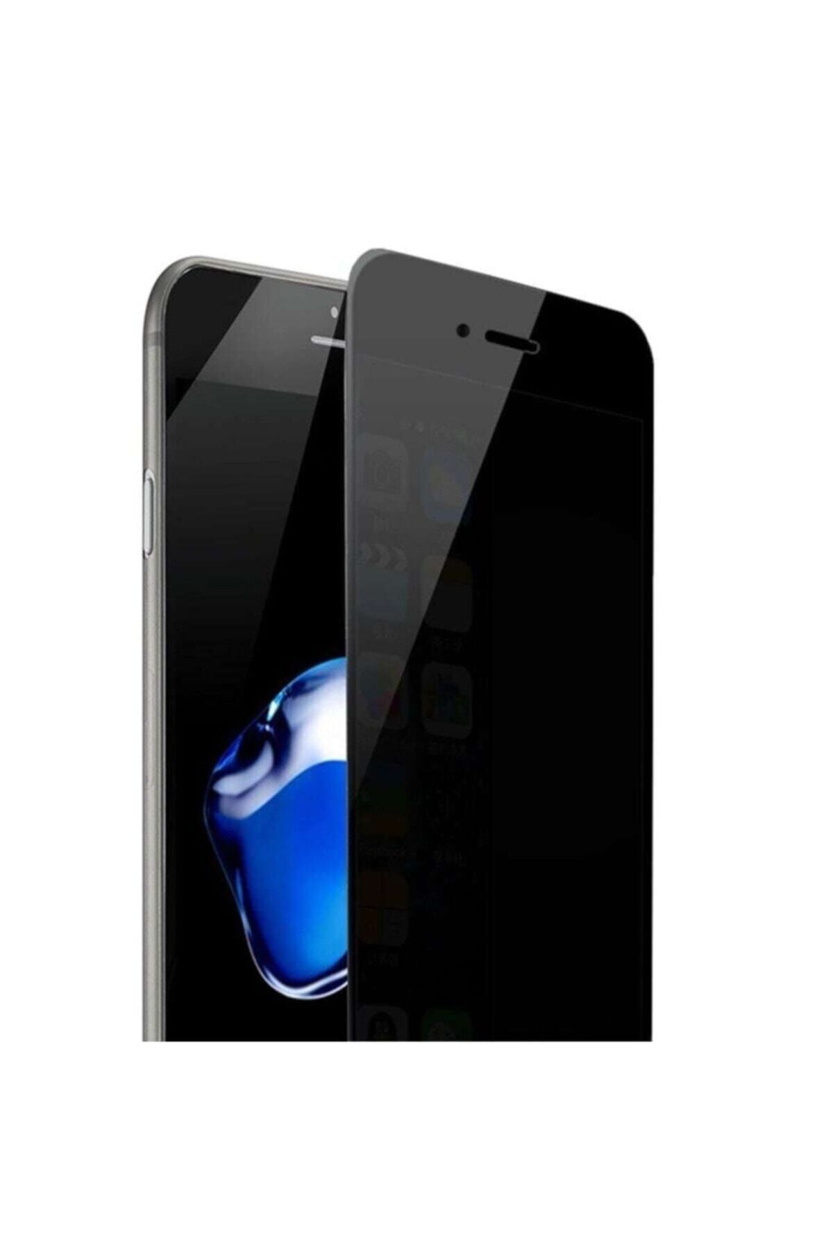 Powerfox Iphone 8 Plus Kırılmaz Cam 5d Tam Koruma Gizli Hayalet Ekran Koruma Siyah