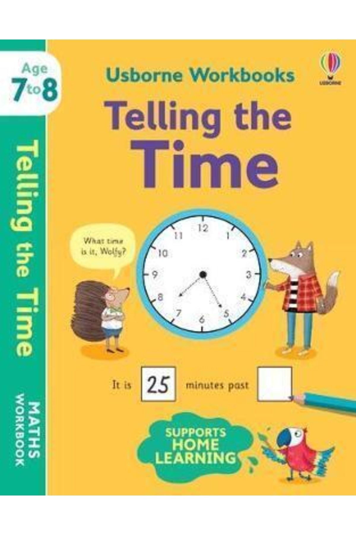 Usborne Workbooks Telling The Time 7-8