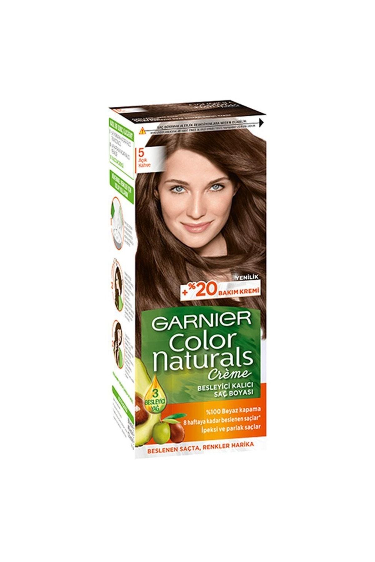 Garnier Color Naturals Saç Boyası Açık Kahve