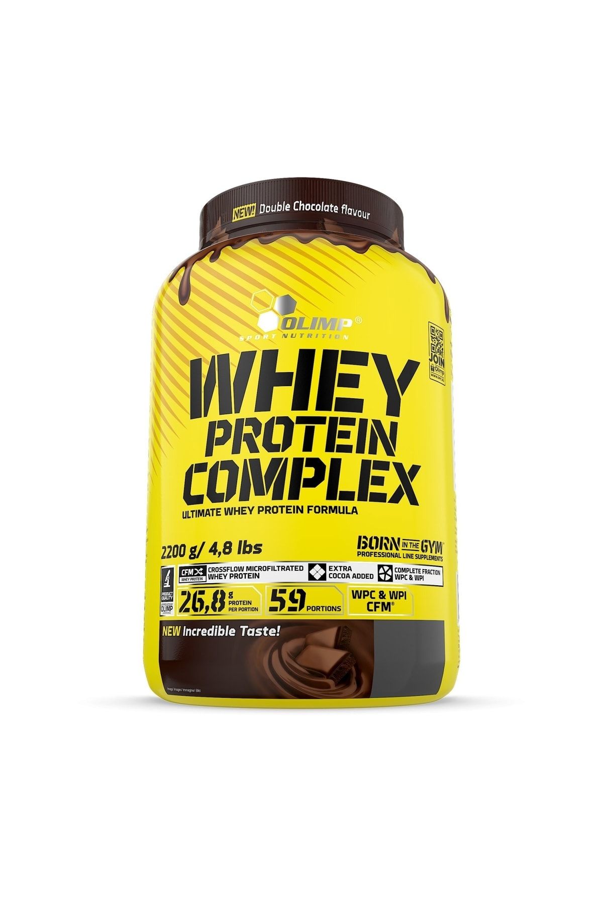 Olimp Whey Protein Complex Çikolata Aromalı 2200 gr Protein Tozu