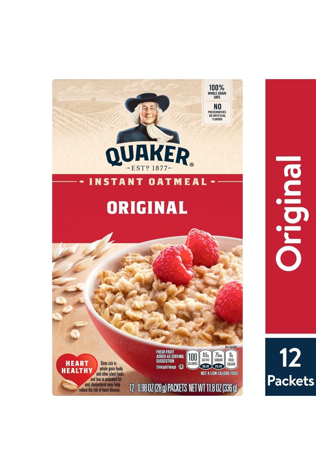 Quaker Instant Oatmeal Original 10 Paket 280 Gr.