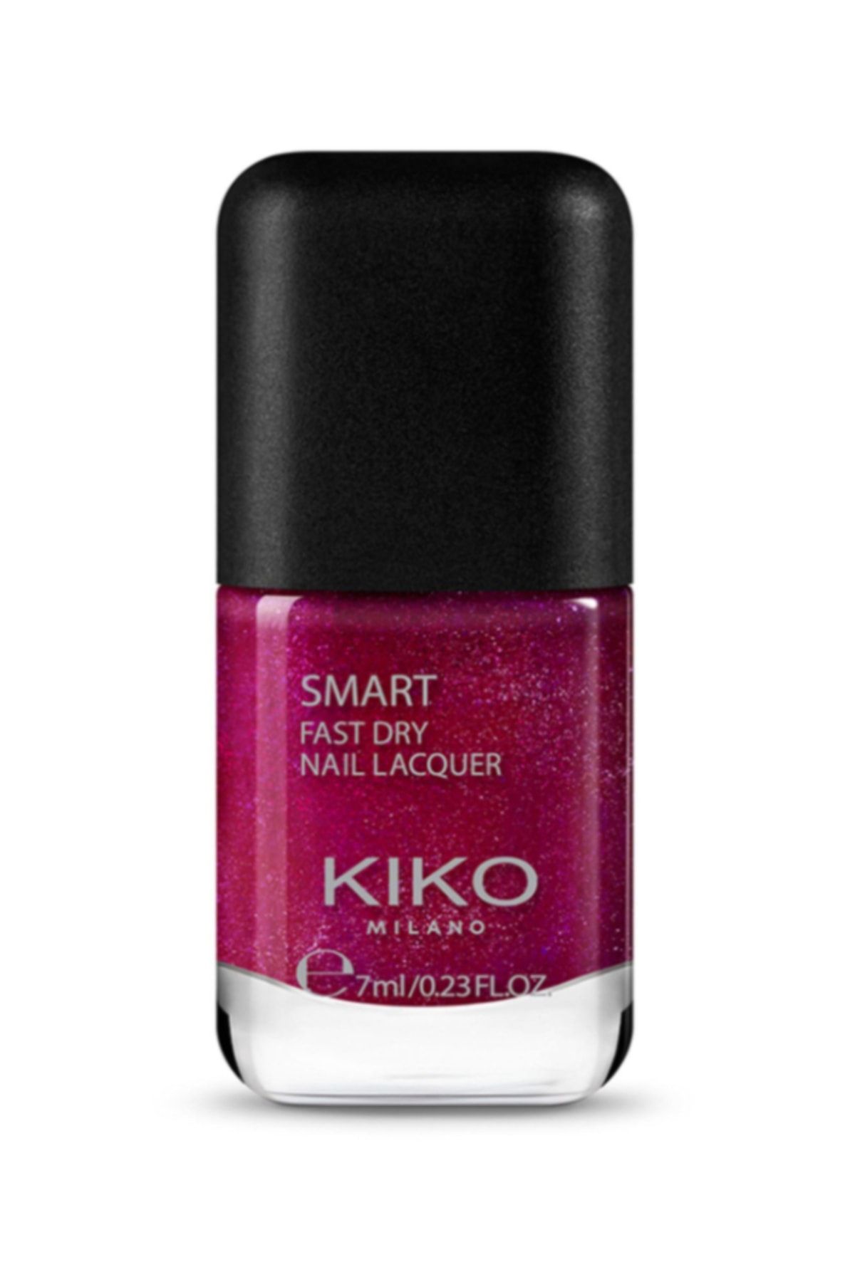 KIKO Smart Fast Dry Nail Lacquer 15 Oje Pearly Cranberry
