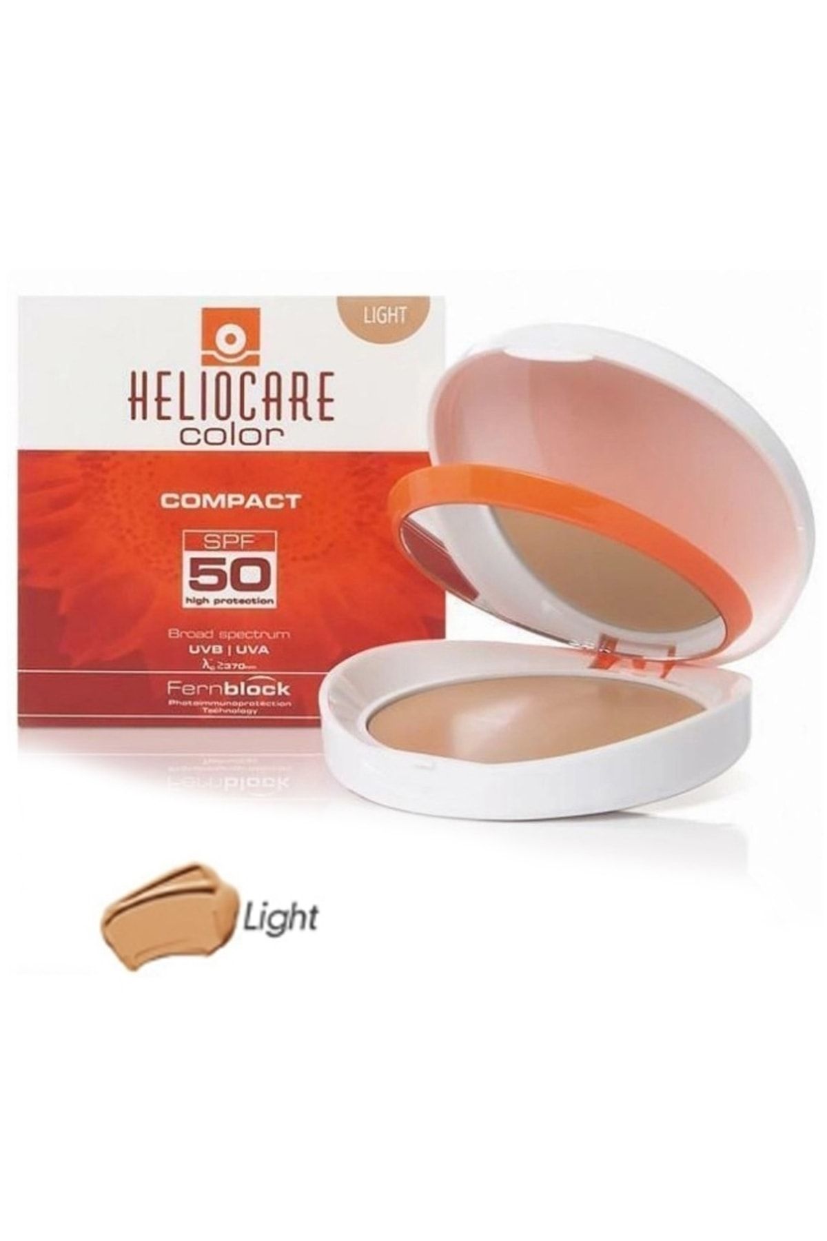 Heliocare Color Spf 50 Oil Free Compact 10 Gr - Light