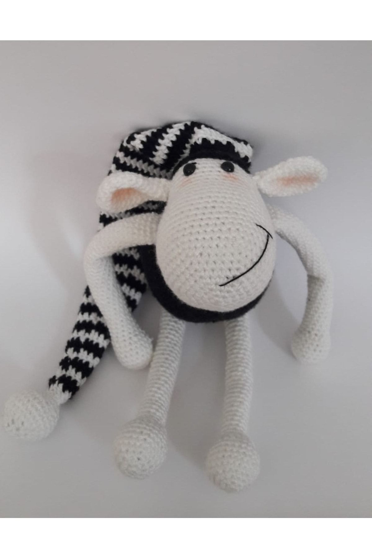 OYUNCAKPARK Şapkalı Koyun Shaun Amigurumi Organik Oyuncak