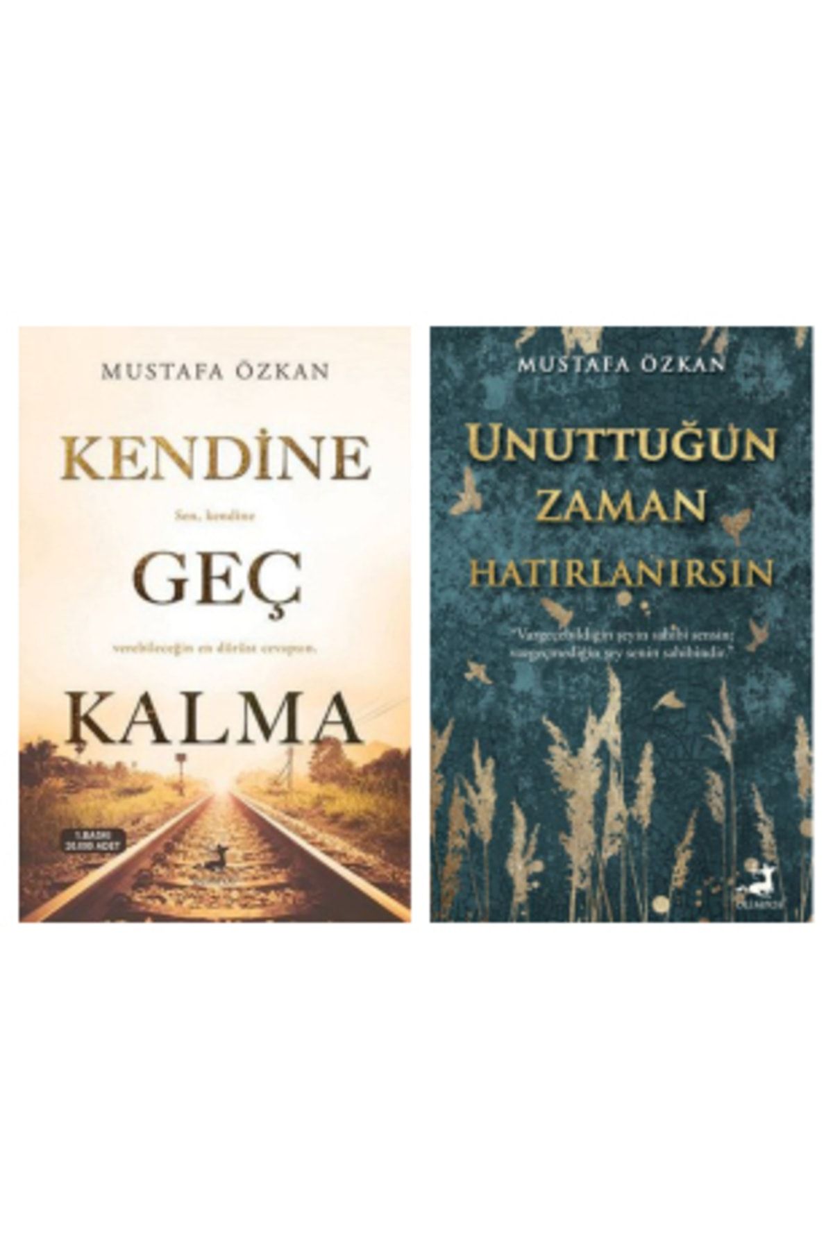 Olimpos Yayınları Kendine Geç Kalma - Unuttuğun Zaman Hatırlanırsın 2'li Takım (Mustafa Özkan)