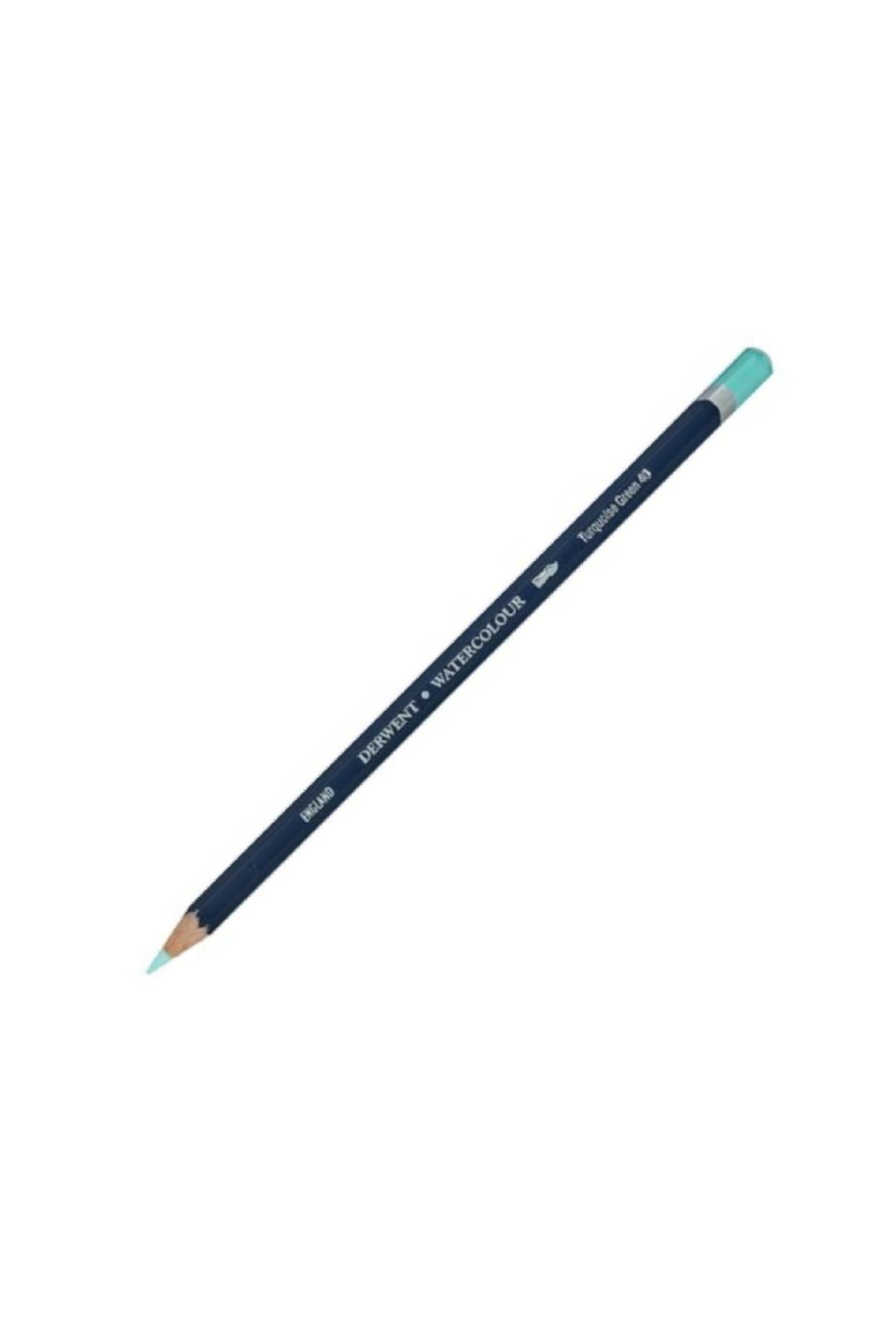 Derwent Watercolour Pencil (sulu Boya Kalemi) Turquoise Green (40)