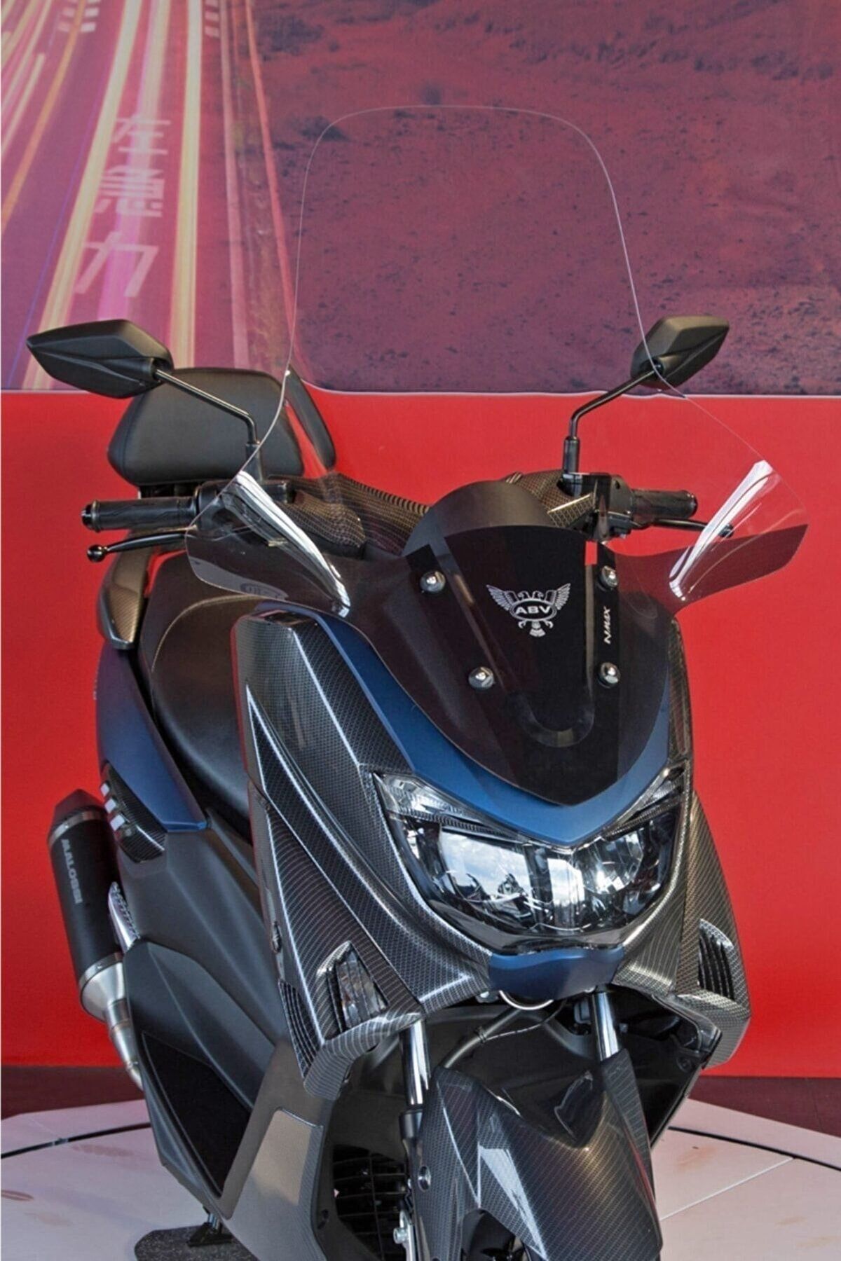 Yamaha Nmax 125 155 Ön Tur Camı Ön Cam Şeffaf Abv Yerli Üretim 2015 2020 Model Uyumlu