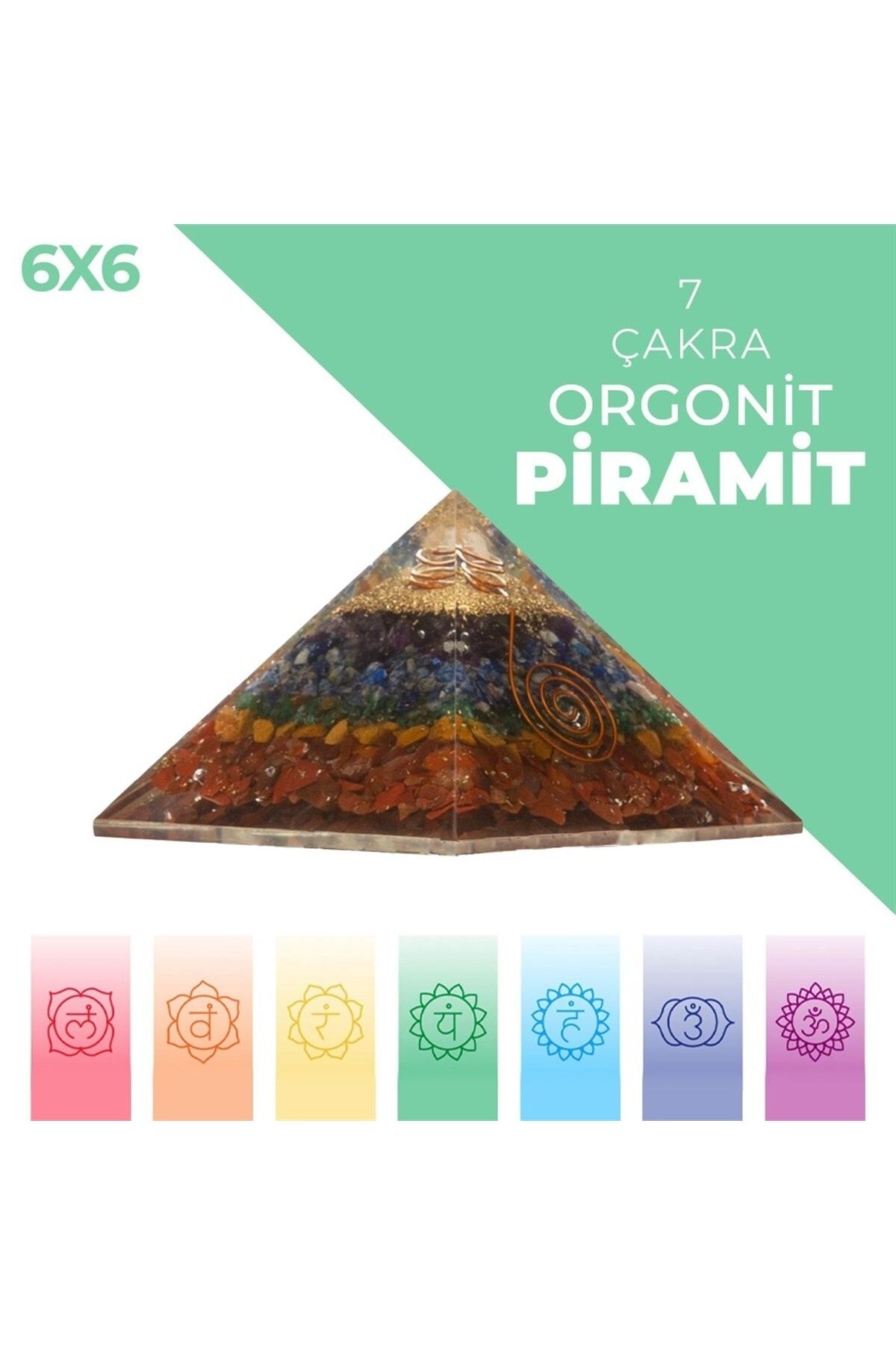 Zeynep Büyükbay Çakra Orgonit Piramit (küçük)