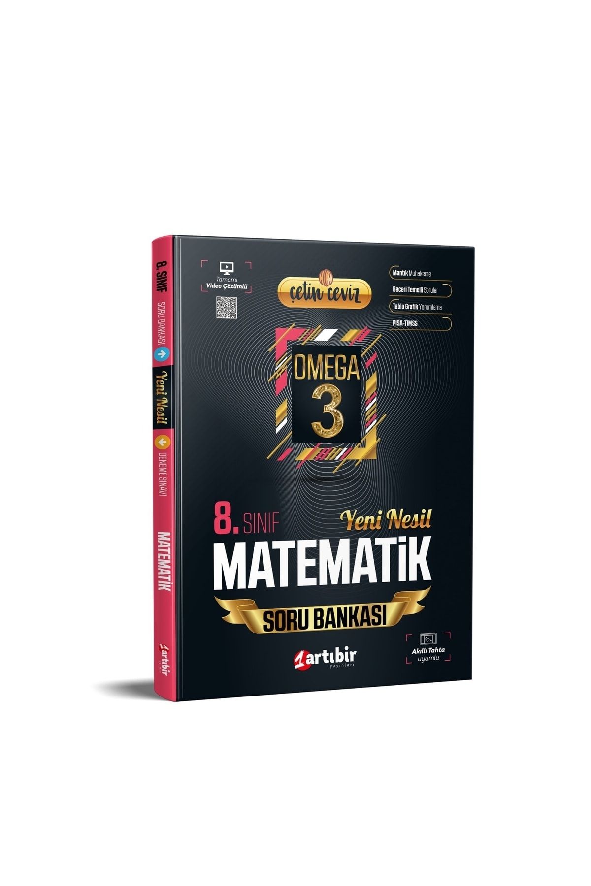 Artıbir Yayınları Yeni Nesil Omega 3 Çetin Ceviz 8. Sınıf Matematik