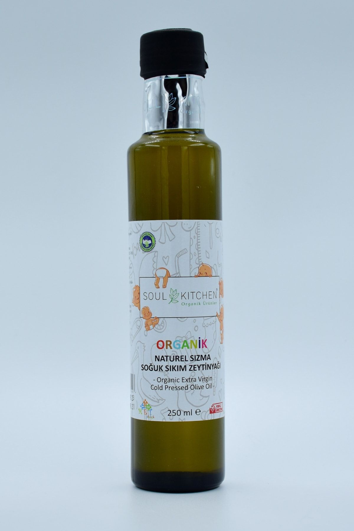 Soul Kitchen Organik Ürünler Organik Bebek Zeytinyağı Soğuk Sıkım Naturel Sızma 250ml-sertifikalı Organik