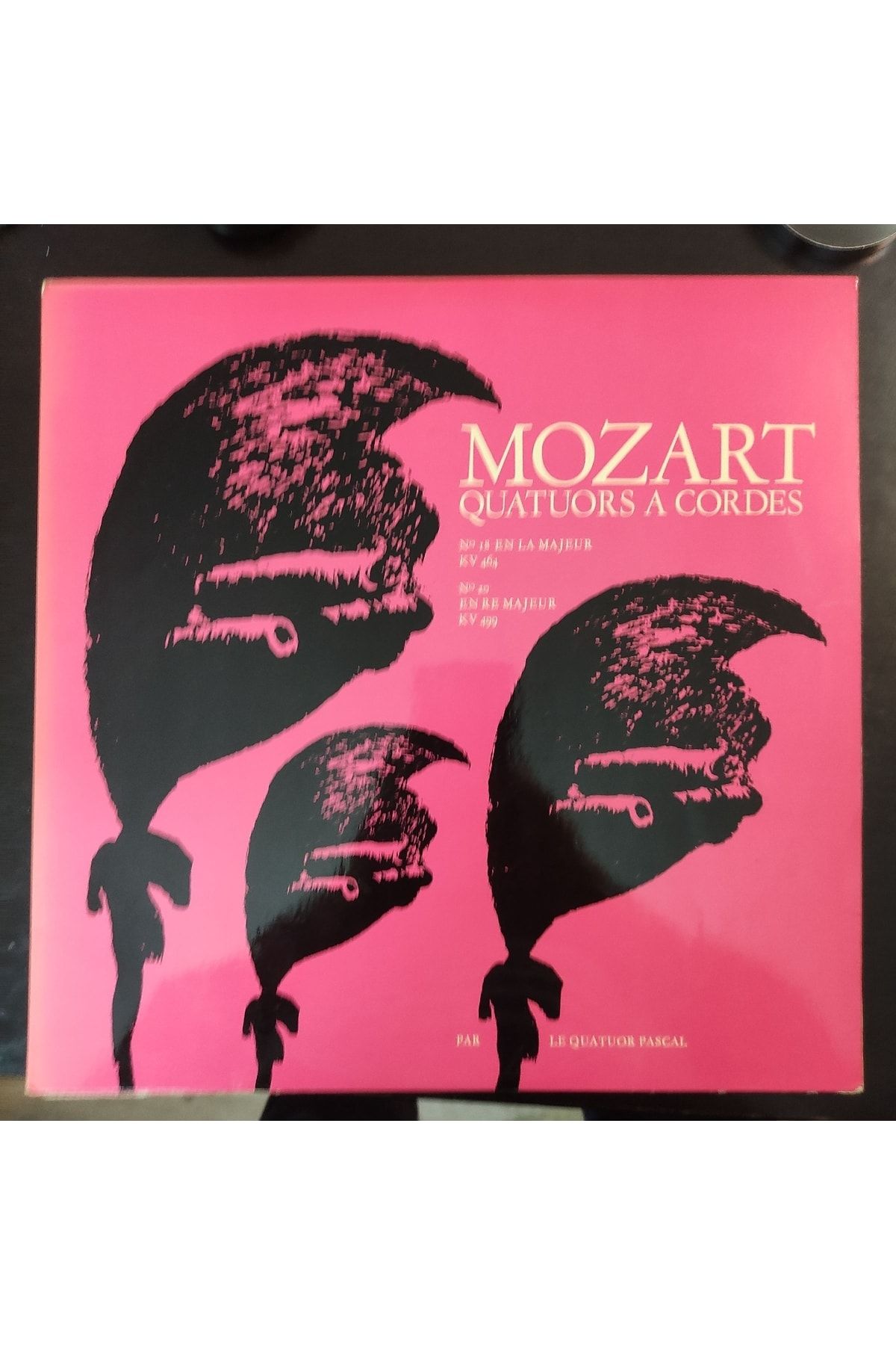 Kupon Mozart*,quatuor Pascal *quatuors A Cordes,almanya Baskı Almanya Baskı Lp