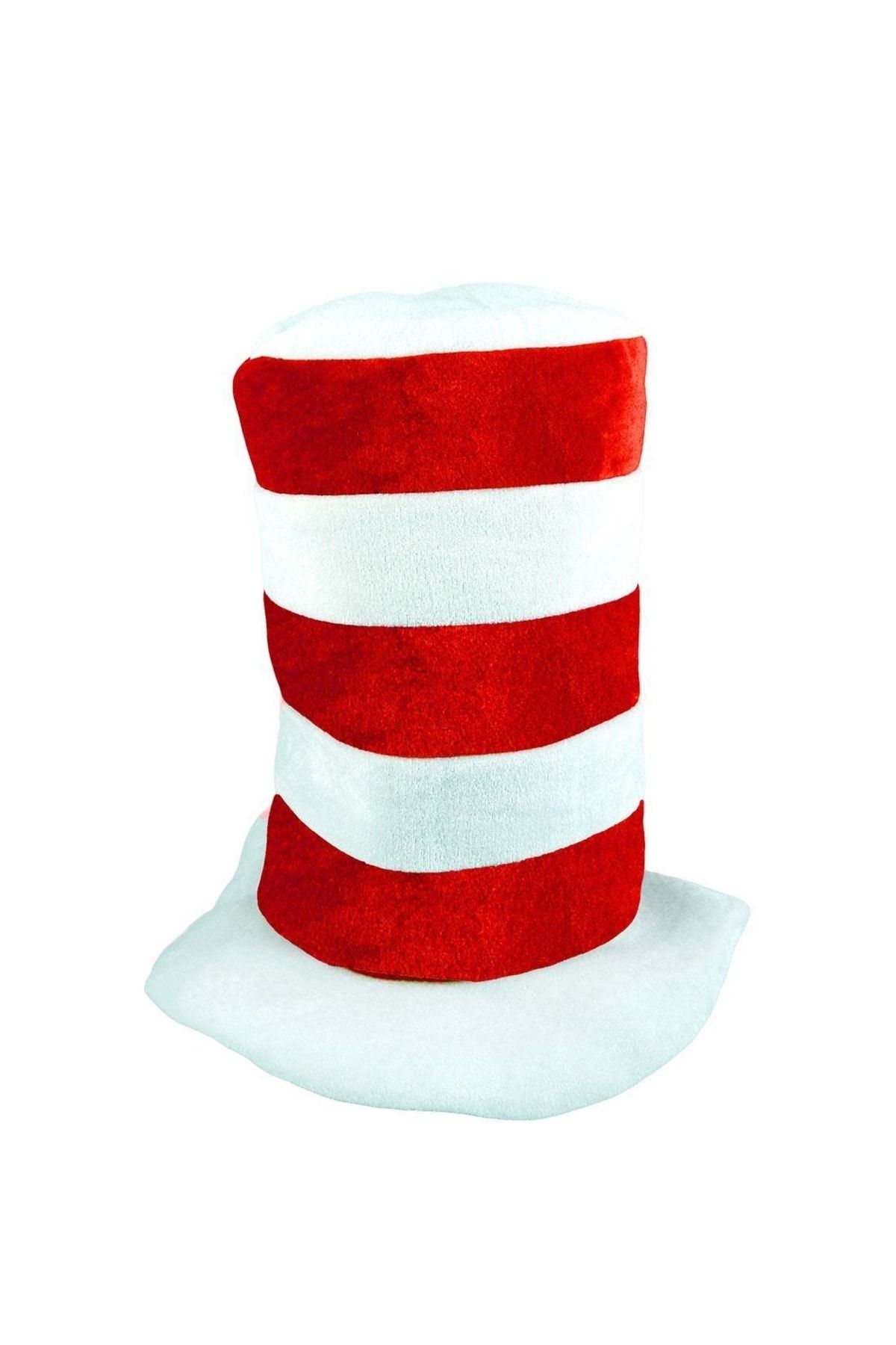 YTSHOP Rimi Hanger Yetişkin Kırmızı Beyaz Şerit Uzun Kedi Şapka