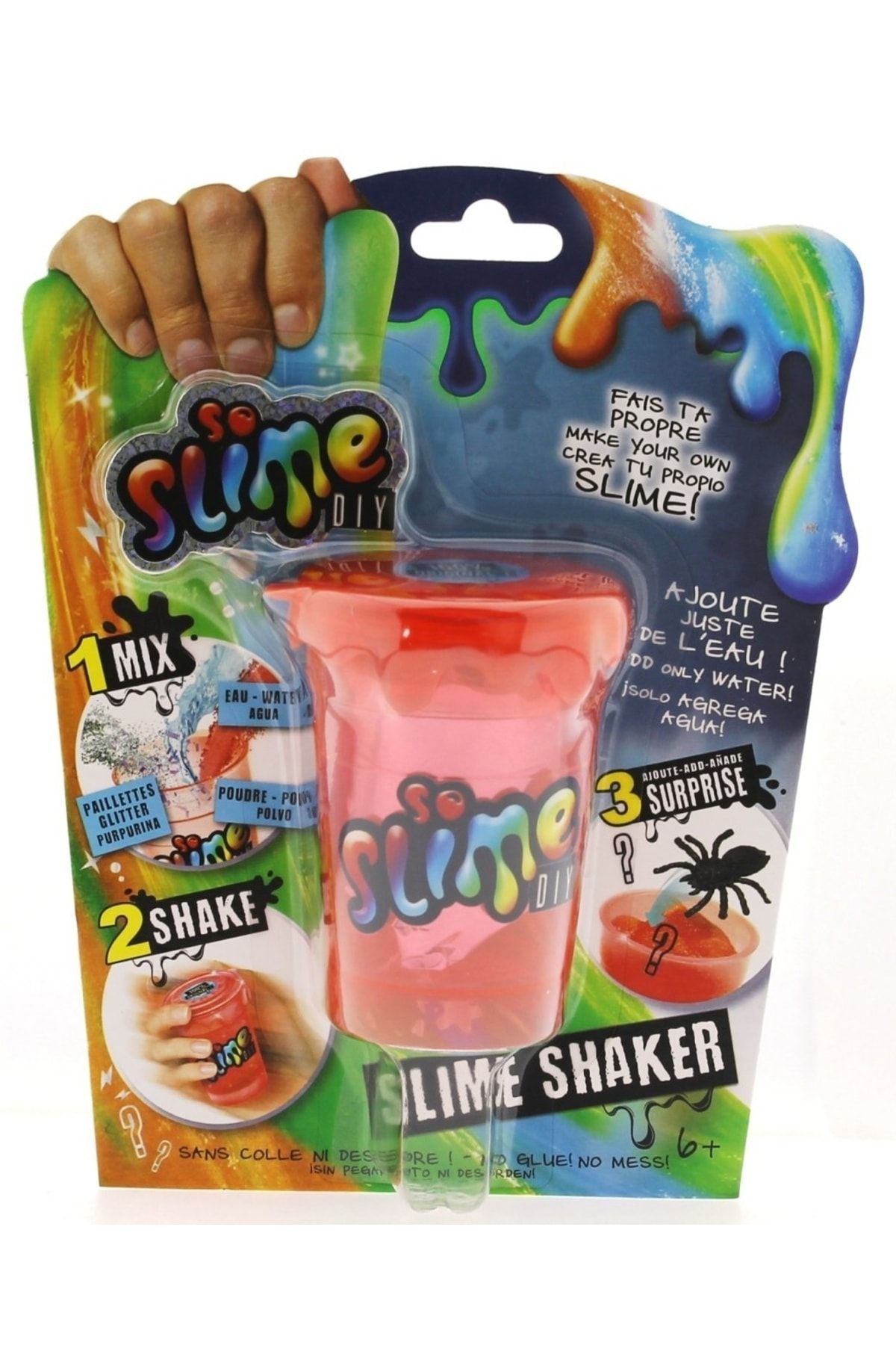 Genel Markalar Kırmızı Slime Shaker Creepy Tekli Paket |1 Adet|