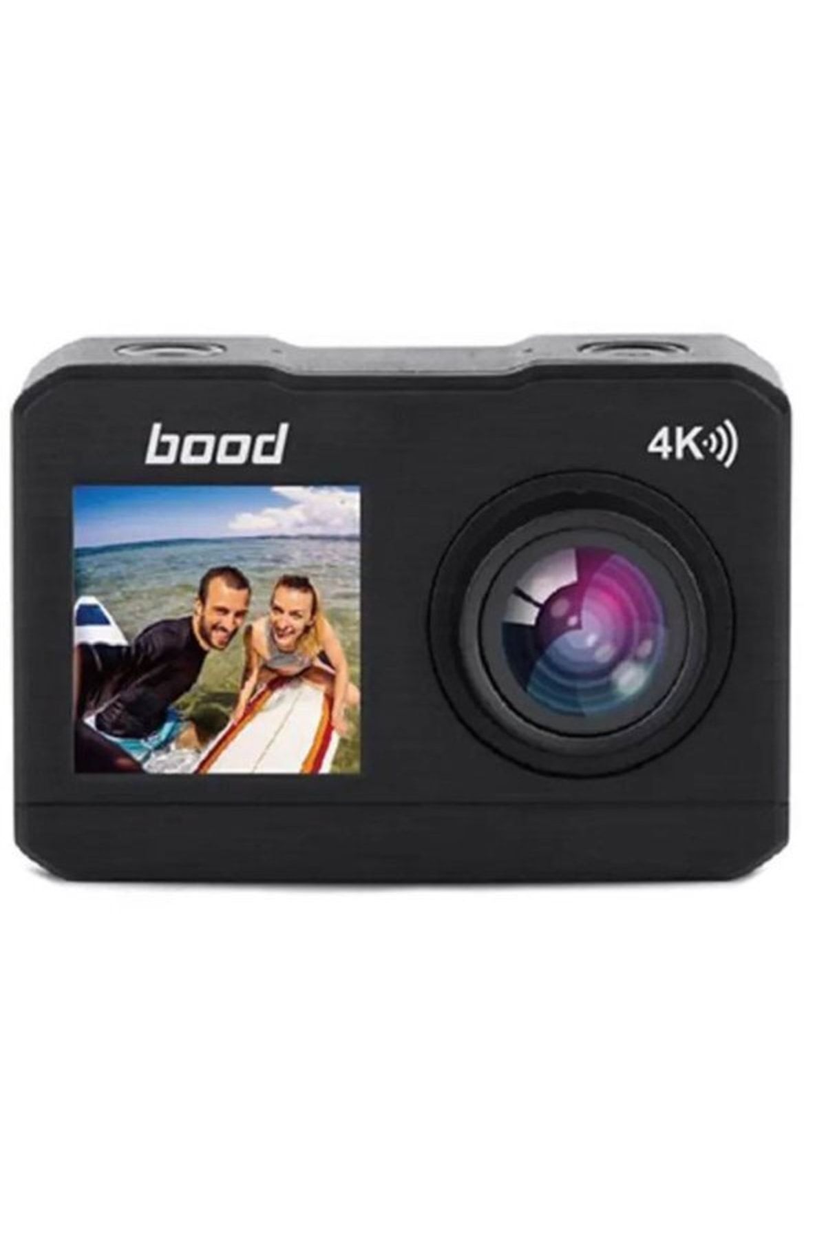 Bood 4k Wifi Çift Ekranlı B-9a Kumandalı Action Kamera