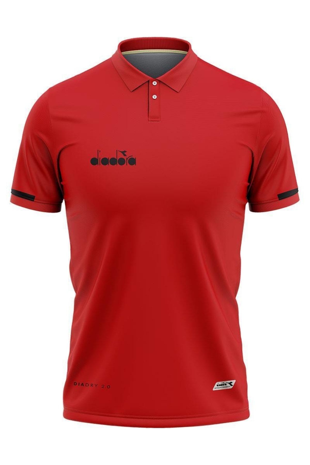 Diadora Venüs Pamuklu Kamp T-shirt Kırmızı