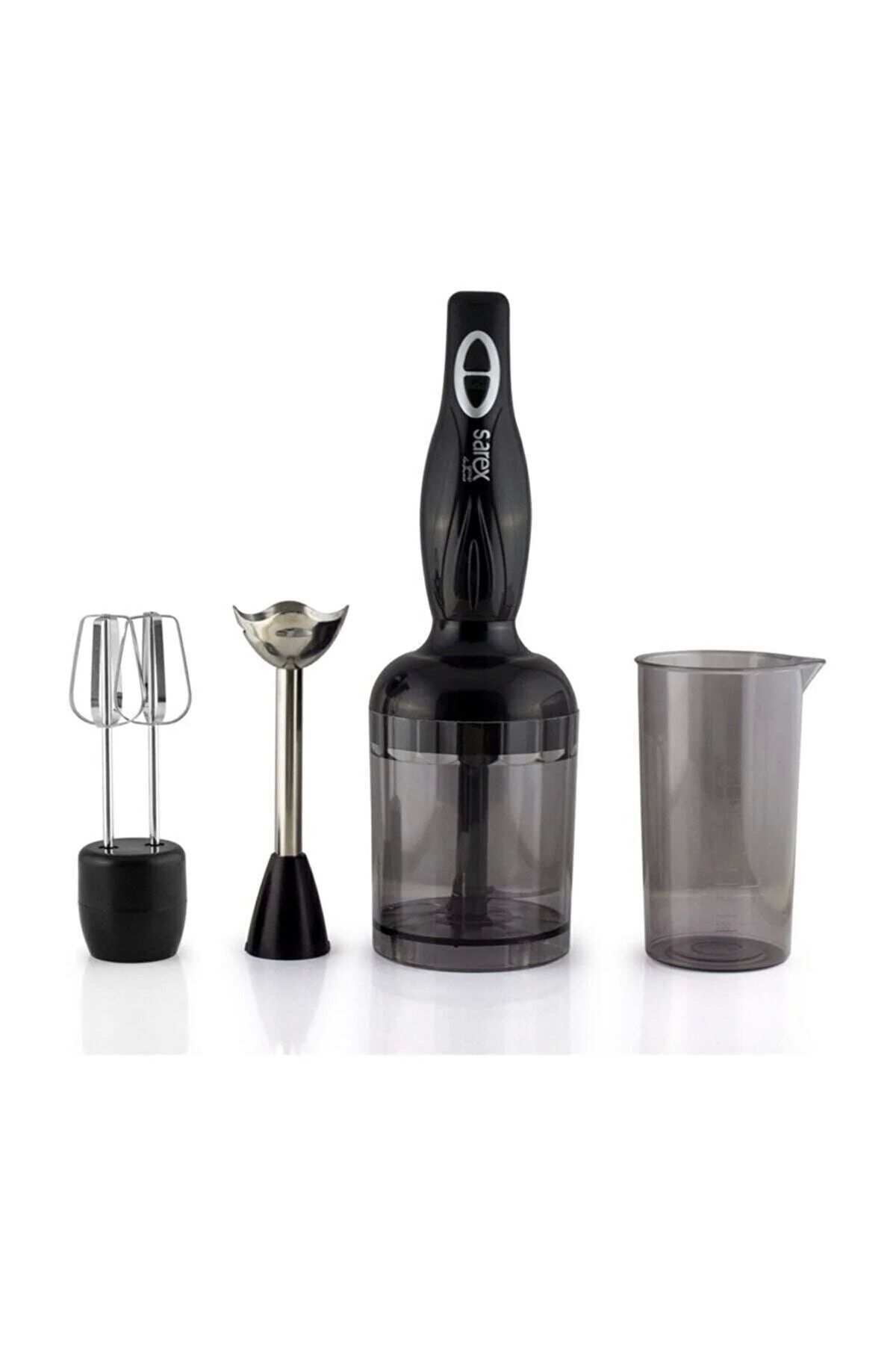 Sarex Elite Mix Blender Set Siyah 3 Yıl Garantili 1700 W