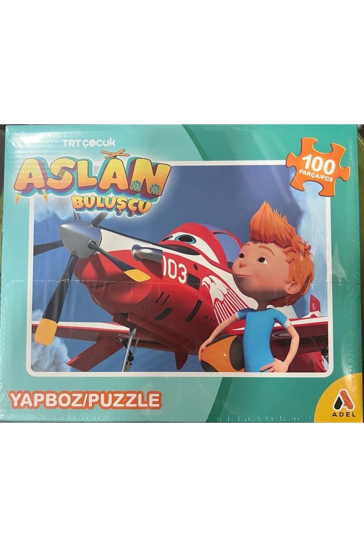 Adel Trt Çocuk Puzzle Aslan 100lü 000509
