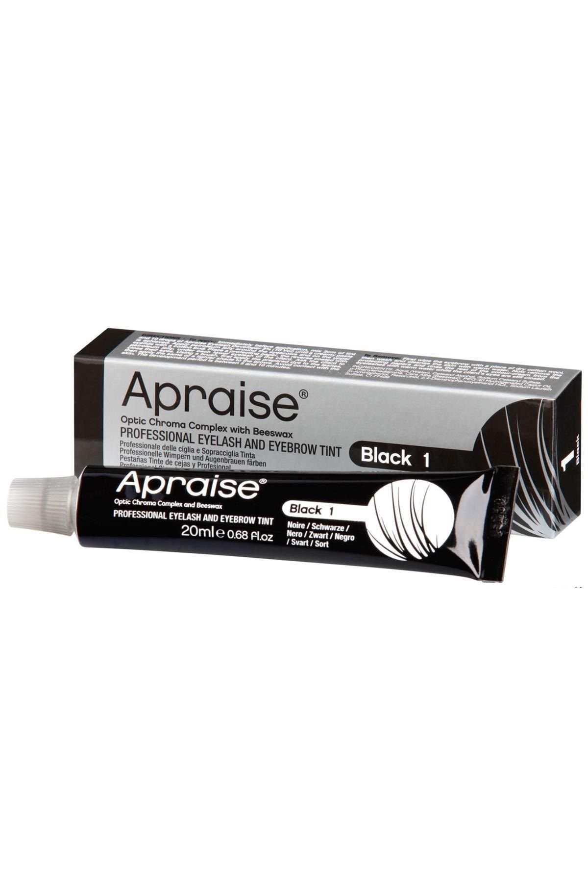 Apraise Kaş Kirpik Boyası 1 Siyah 20 ml