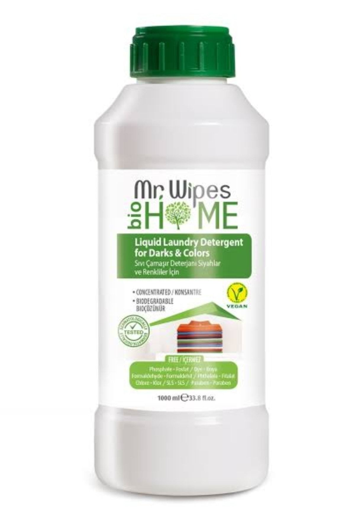 Farmasi Mr.wipes For Darks & Colors 500 Ml Sıvı Çamaşır Deterjanı