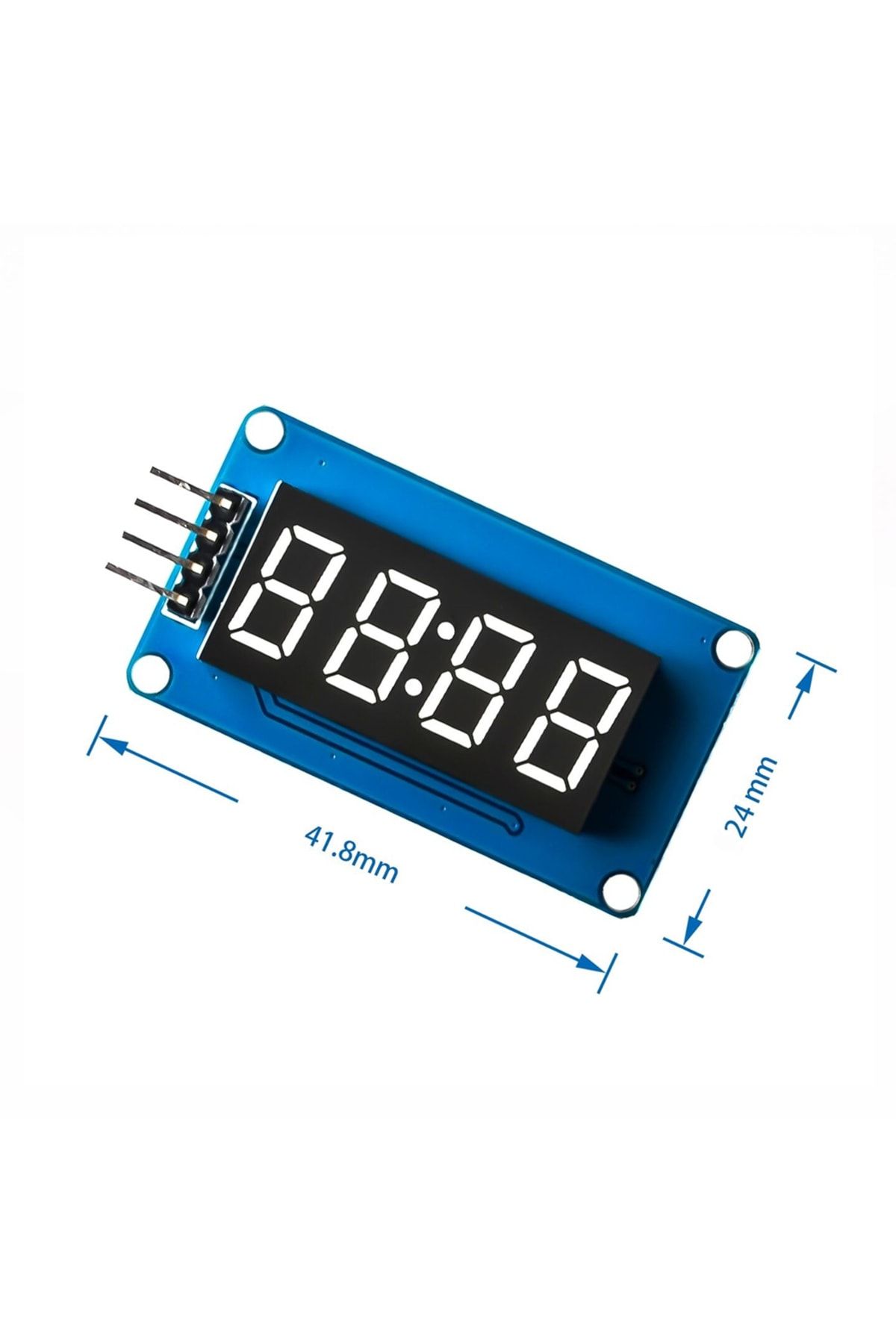 Genel Markalar Emes Robotik Tm1637 4 Hane 4 Digit Dijital Seri 7 Segment Ekran Saat Iıc Tm1637 4 Modül