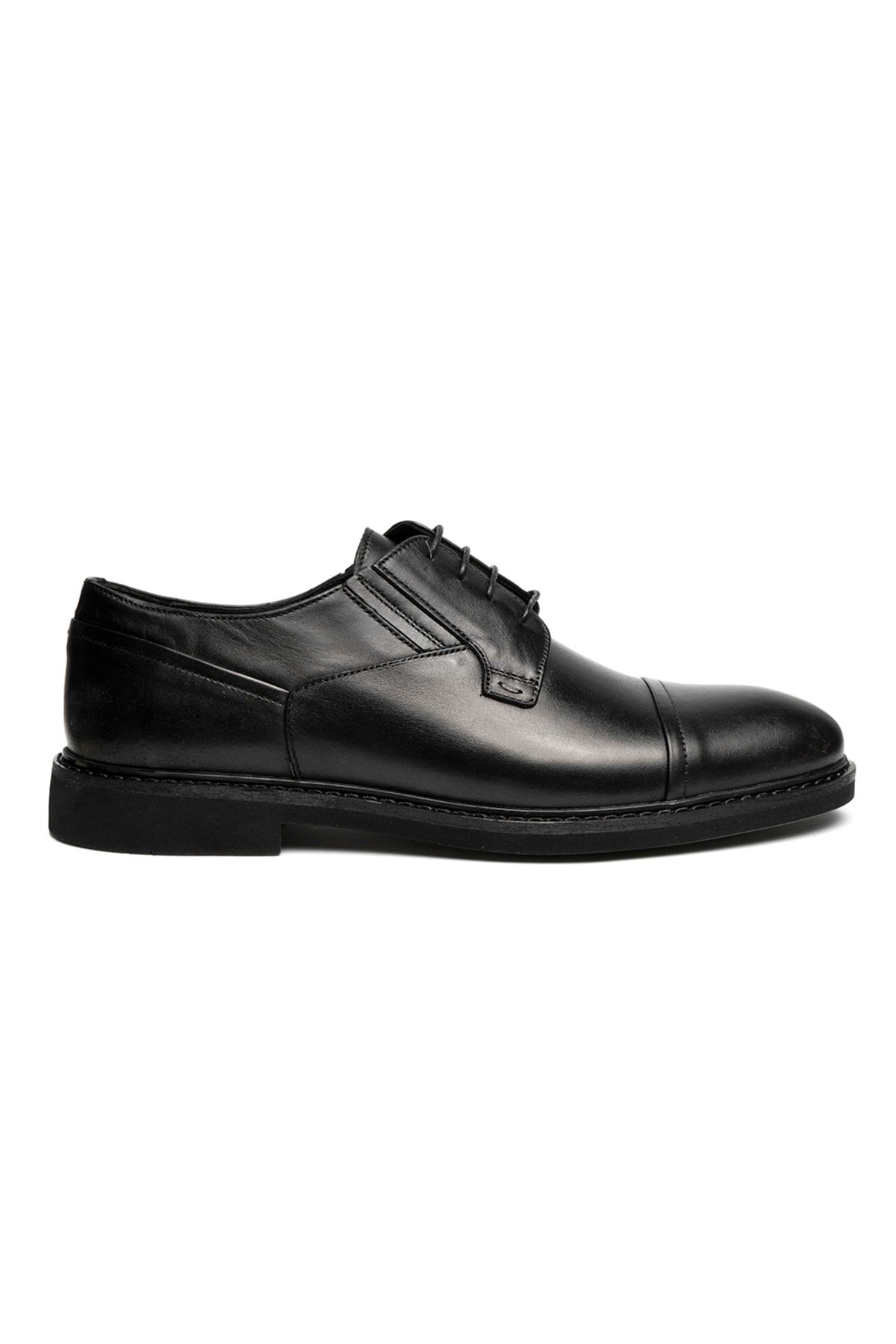 Greyder Erkek Siyah Hakiki Deri Klasik Ayakkabı 2y1ka67829