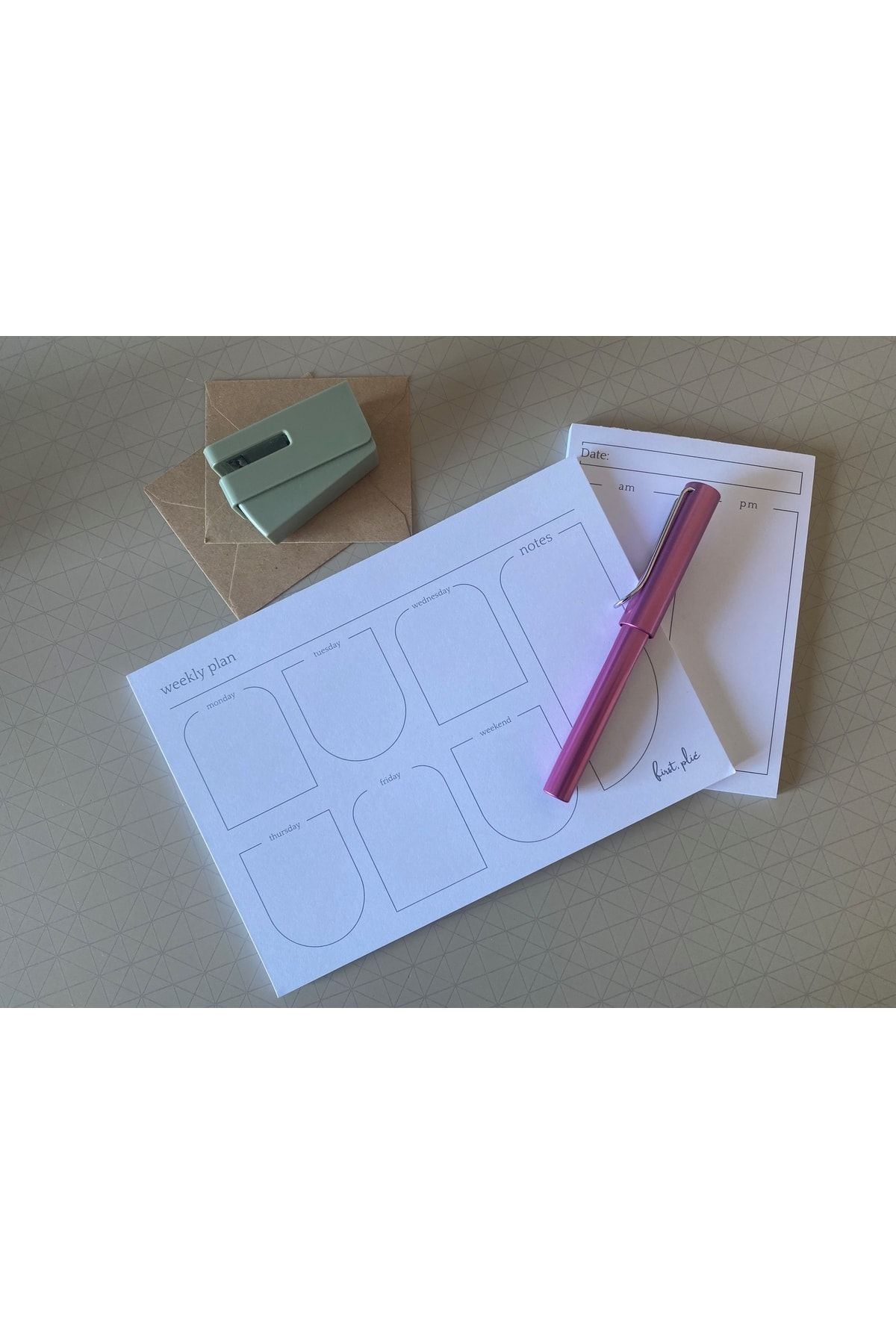 First Plie Minimal Planner Set