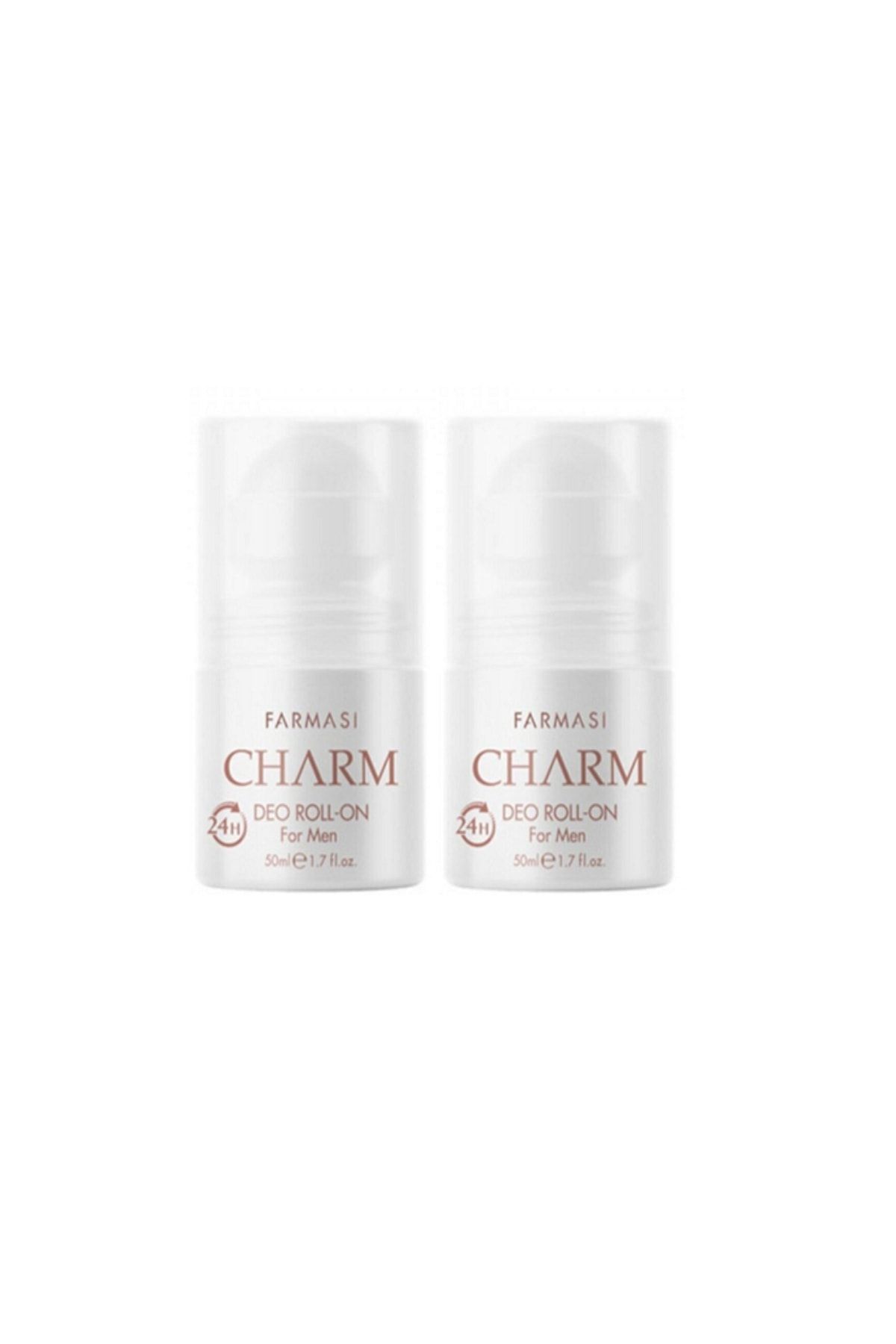 Farmasi Charm Deo Roll-On For Men - 50 ml x 2 Adet