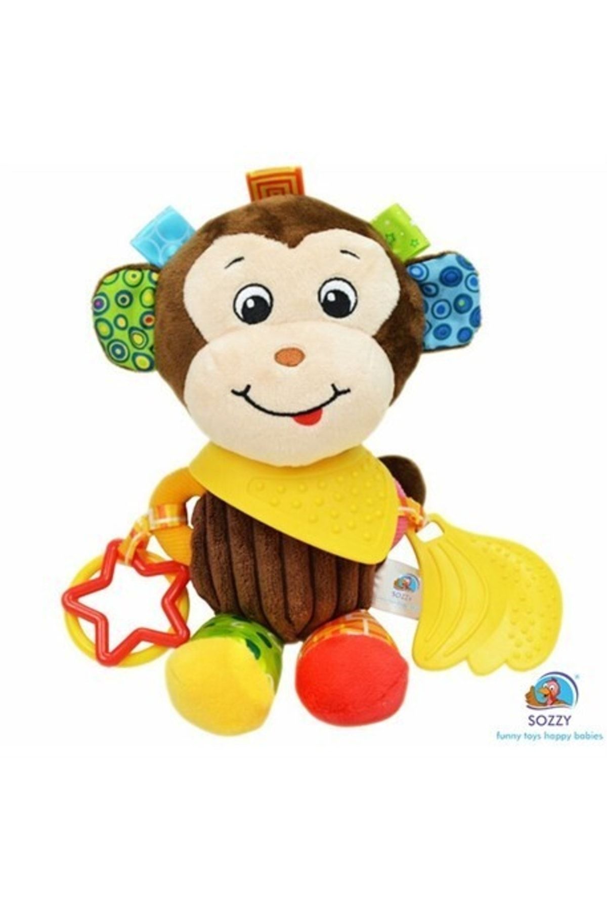 Genel Markalar Sozzy Toys Maymun Arkadaşım Aktivite Oyuncağı - Szy130