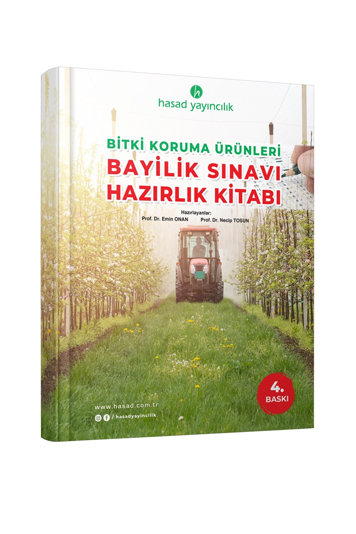 Hasad Yayıncılık Bitki Koruma Ürünleri Bayilik Sınavı Hazırlık Kitabı