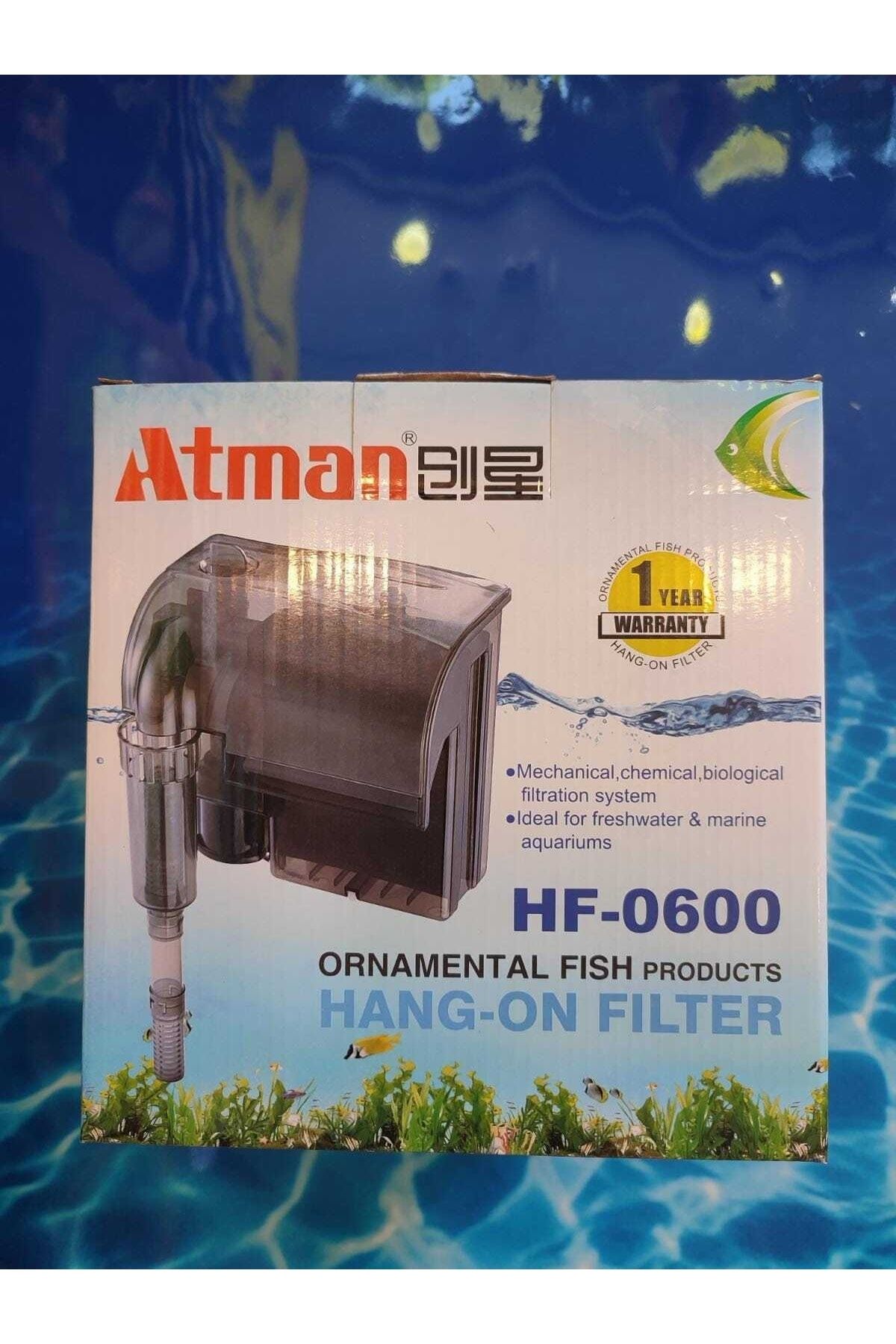 Atman Hf-0600 Şelale Filtre 600 Litre/saat 6w