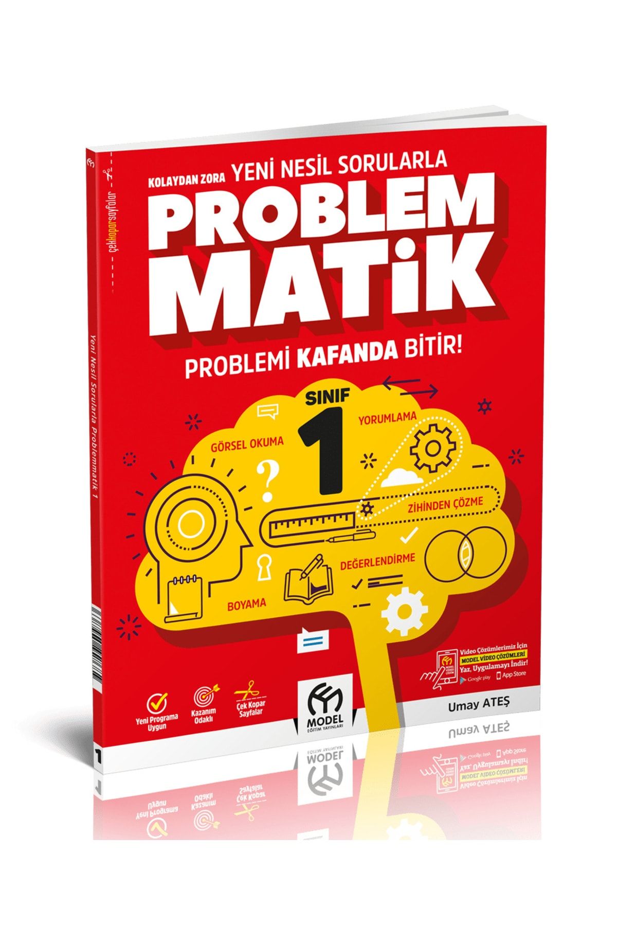Model Eğitim Yayınları Model 1 Sınıf Problemmatik Kolaydan Zora Yeni Nesil Sorularla