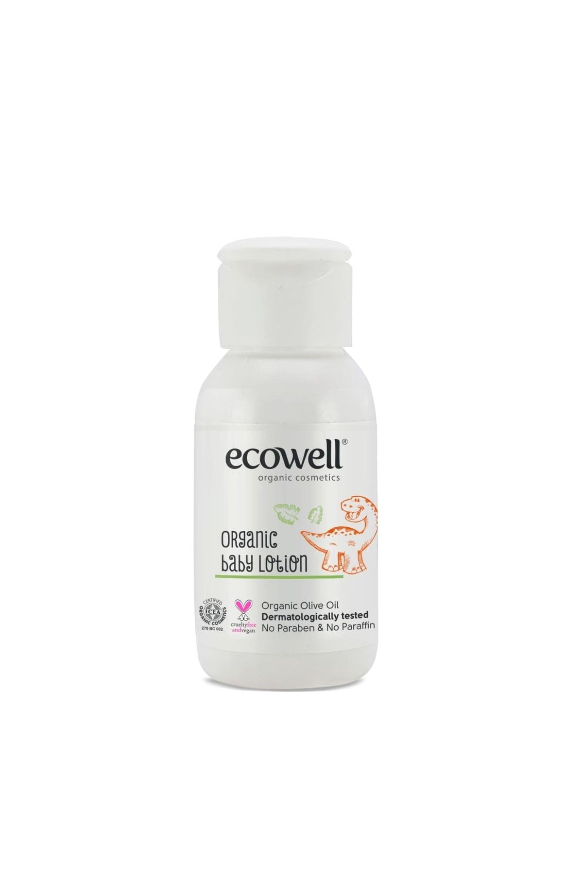 Ecowell Organik Bebe Losyonu - Seyahat Boy (50 ml)