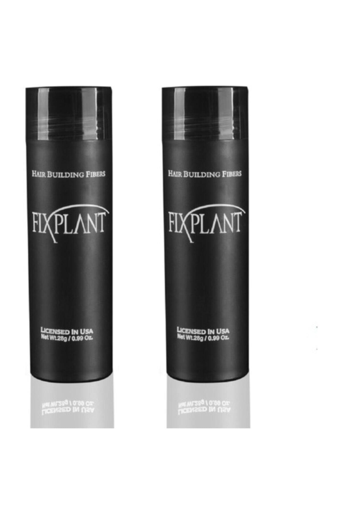 FIXPLANT 2 Şişe 56 gr Siyah Saç Gürleştirici Toz