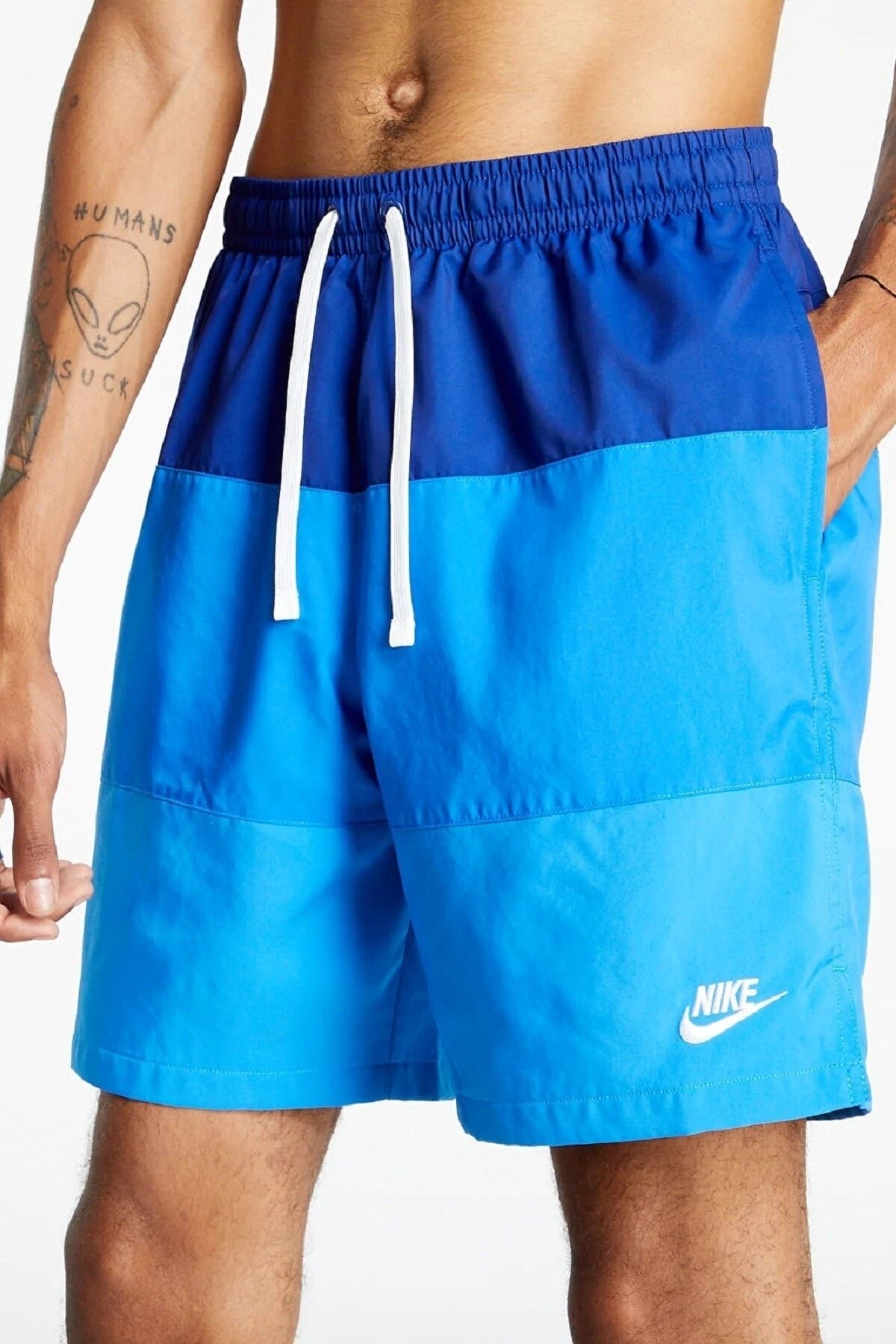 Nike Sportswear City Edition Woven Novelty Erkek Şort - Mavi