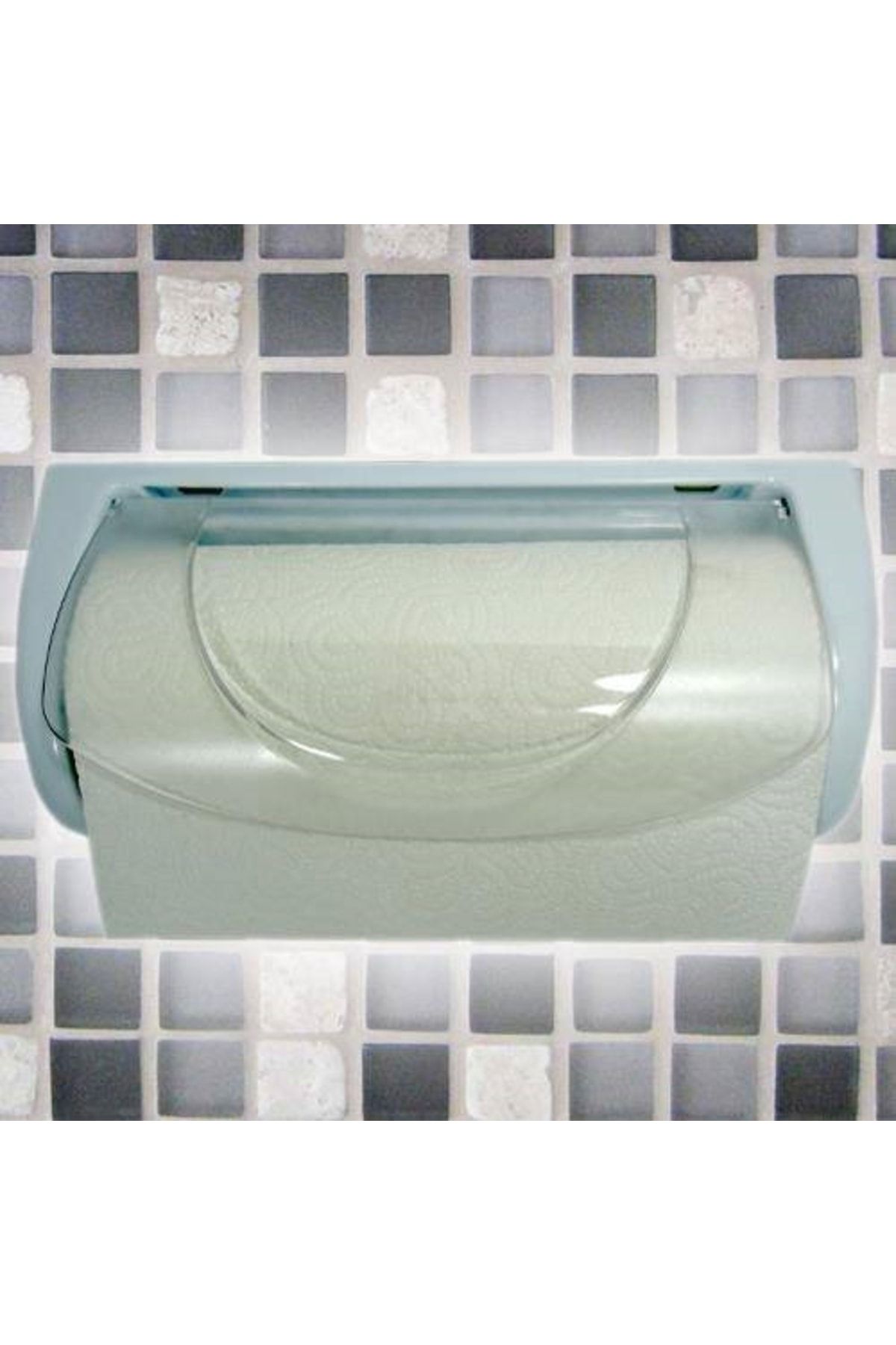 Çokuygunuz Plastik Gövdeli Banyo Mutfak Kağıt Havlu Tutucağı Peçetelik Tutucu