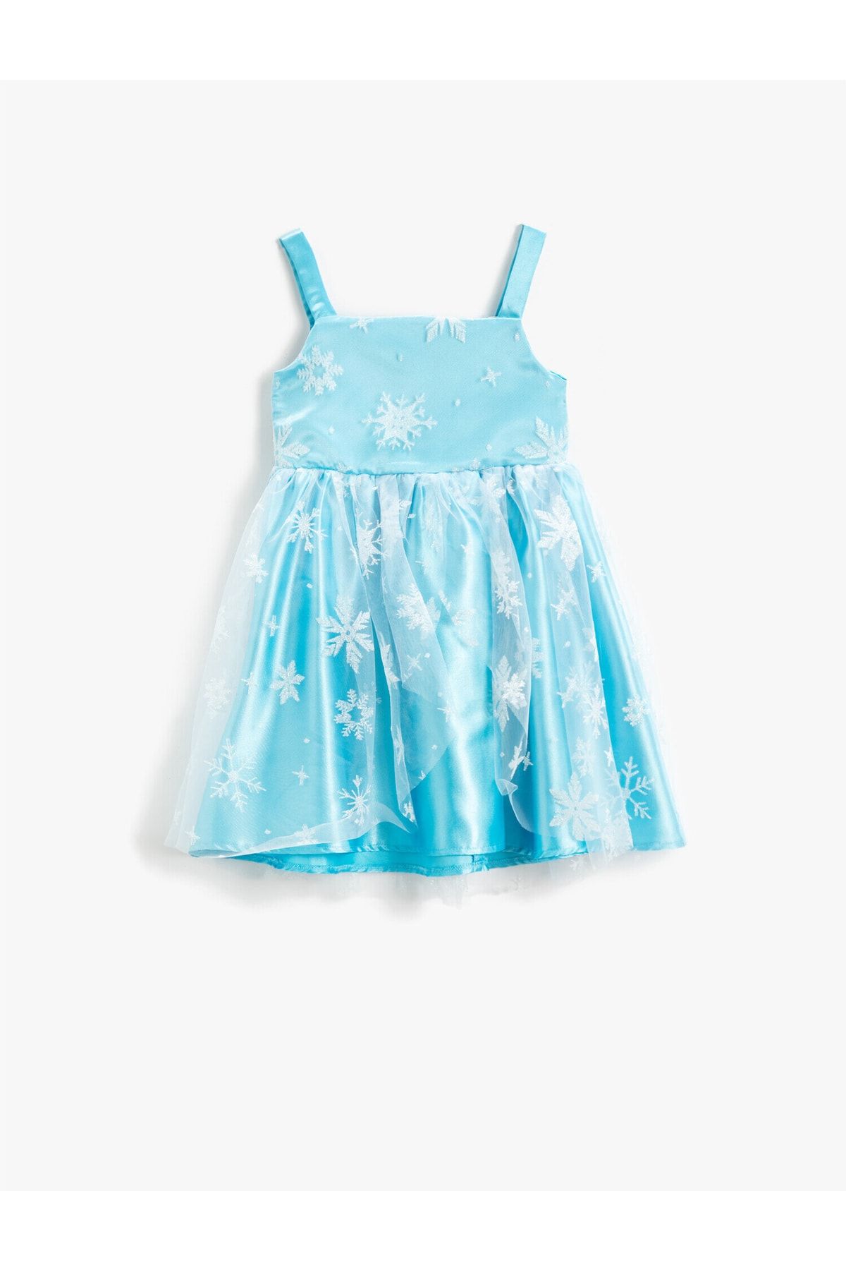 Koton Disney Princess Temalı Saten Elbise Lisanslı