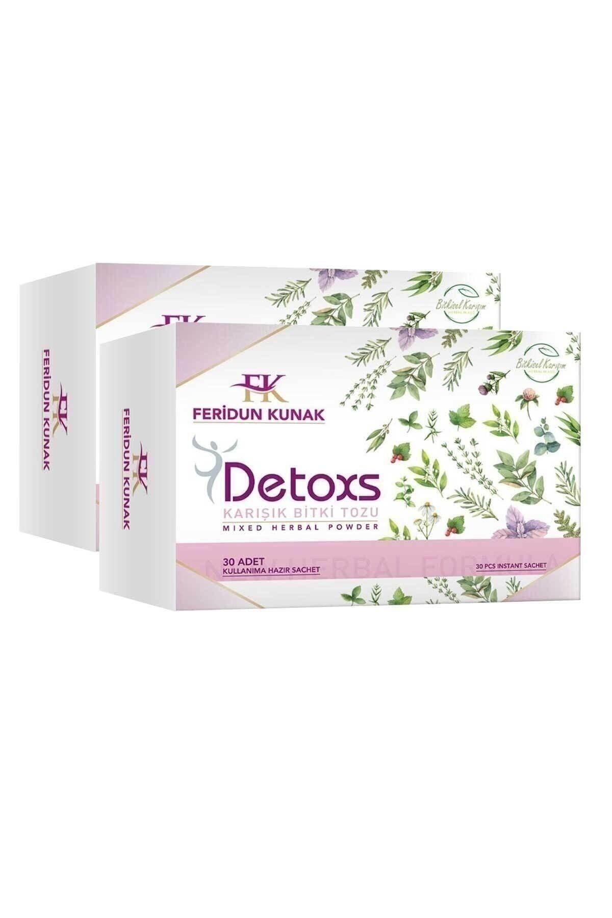 Feridun Kunak Detoxs Çayı 2 Kutu 60 Günlük Kullanım 300g