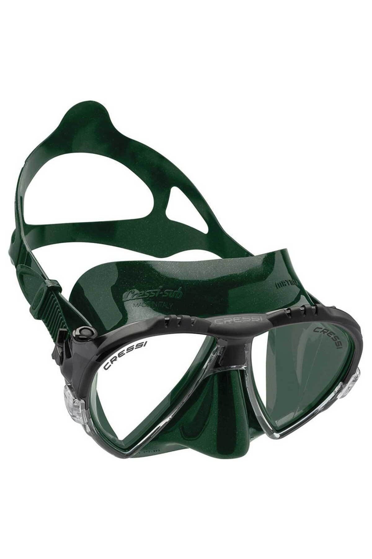 cressi sub Matrix Dalış Maskesi Green-Yeşil