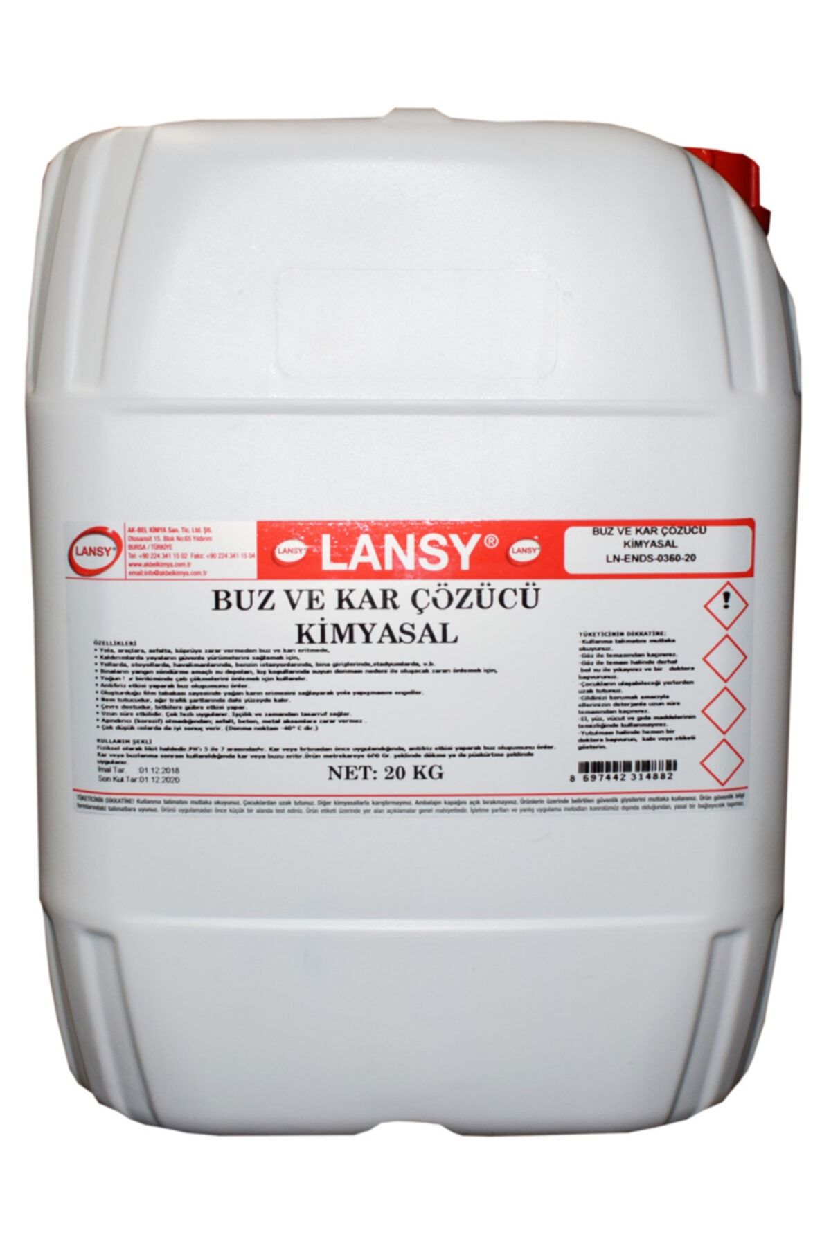 lansy Zemin Buz Çözücü 20 Kg