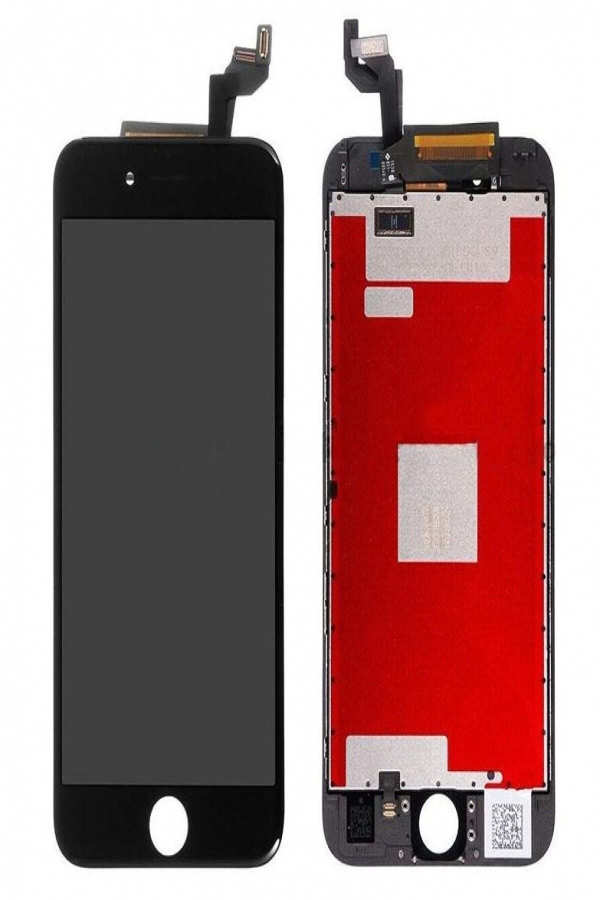 Teknonet Apple Iphone 6s Uyumlu Aa Kalite Lcd Ekran Dokunmatik Lens Çıtalı - Siyah