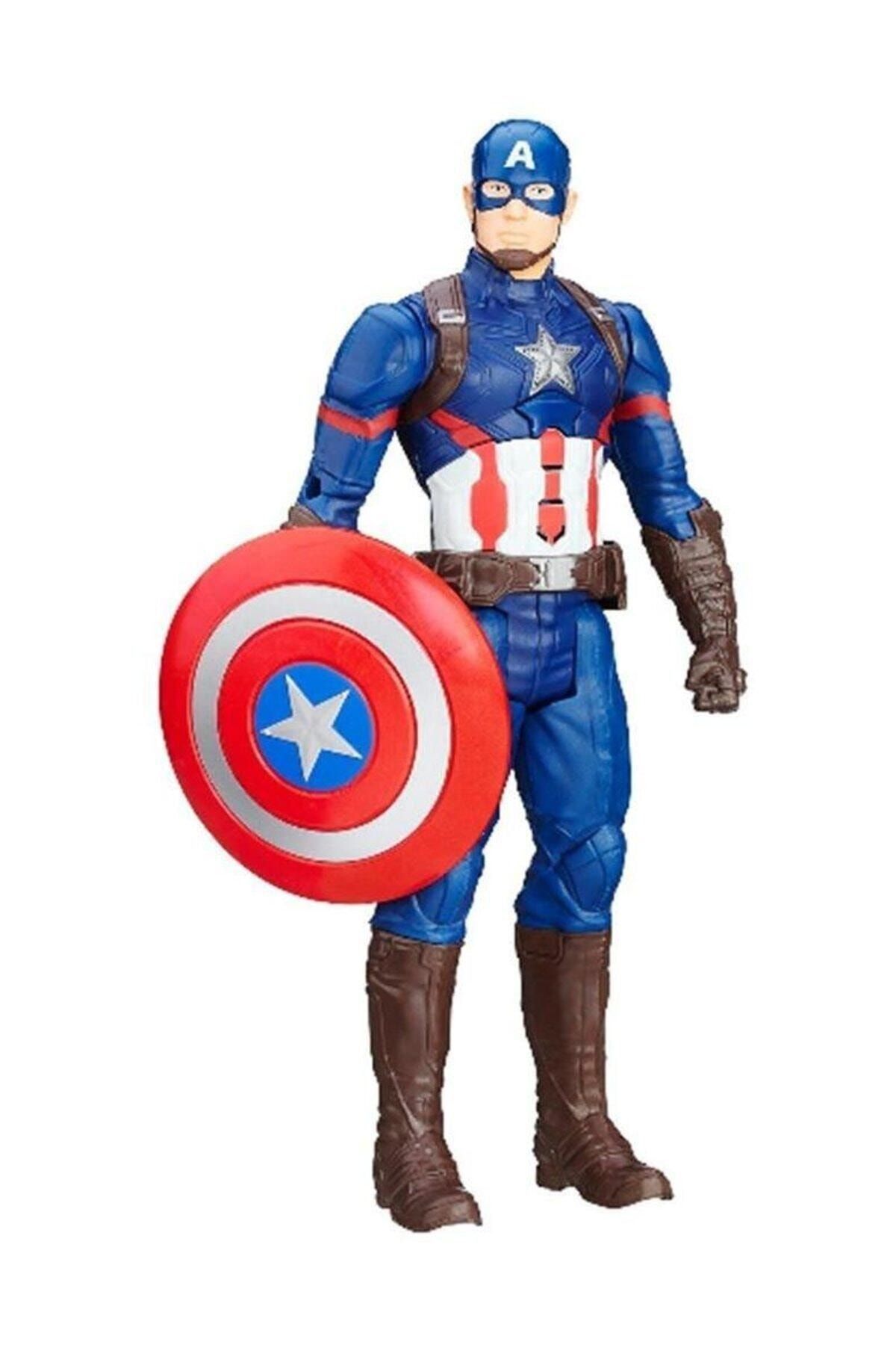 Marvel Heroes Captain America Kaptan Amerika Sesli Figür Oyuncak /