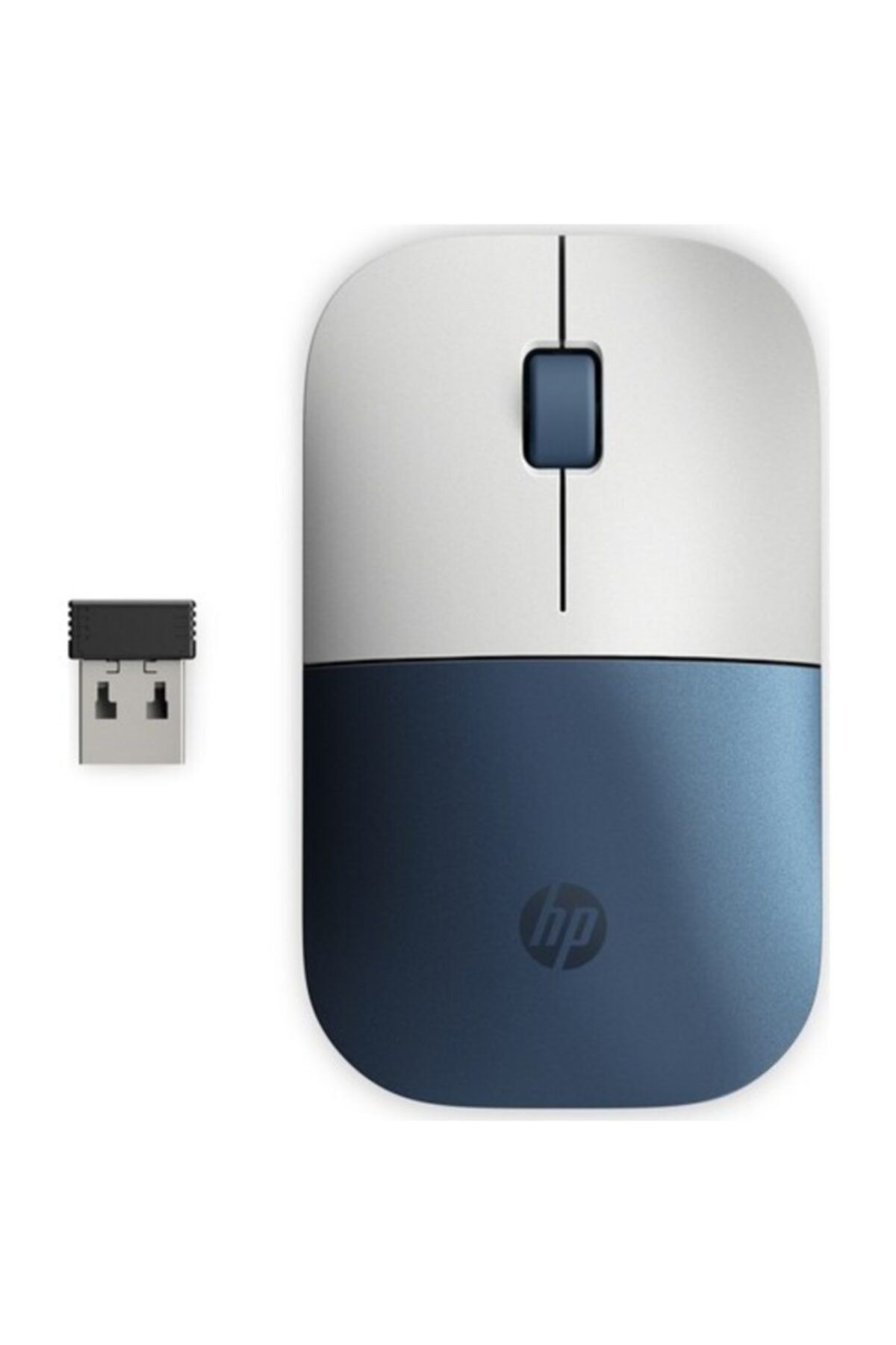 HP Z3700 Kablosuz Ince & Sessiz Mouse - Siyah & Orman Denizi Mavisi - 171d9aa