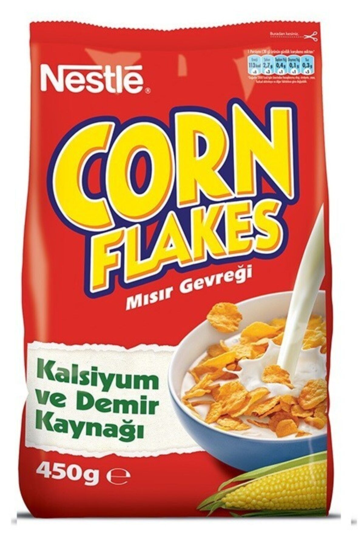 Nestle Corn Flakes Mısır Gevreği 450 gr