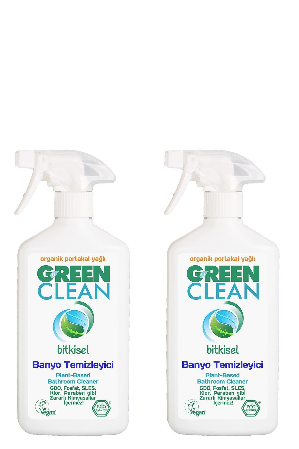 Green Clean Organik Portakal Yağlı Banyo Temizleyicisi 2 Li Set