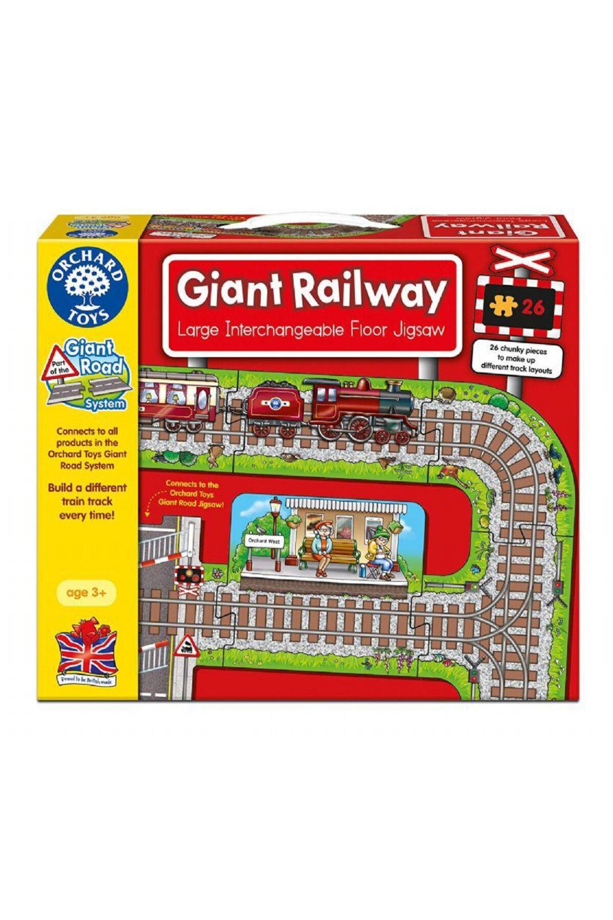 ORCHARD Toys Dev Tren Rayları Giant Railway 3 Yas+ 289