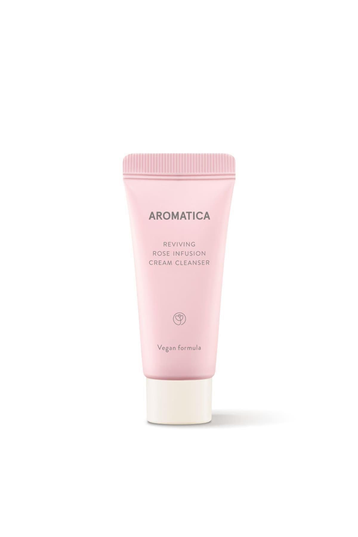 Aromatica Reviving Rose Infusion Cream Cleanser Mini – Gül Ekstreli Temizleyici Krem Mini