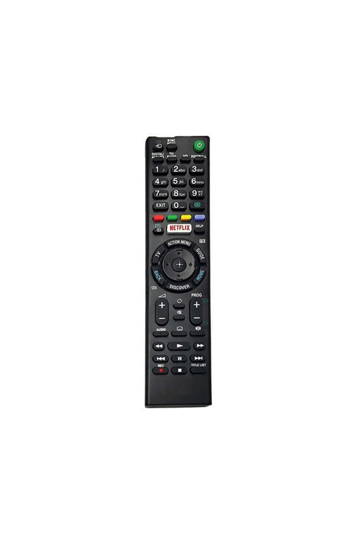 Sony Rm-l1275 Netflix Tuşlu Lcd Led Tv Kumandası