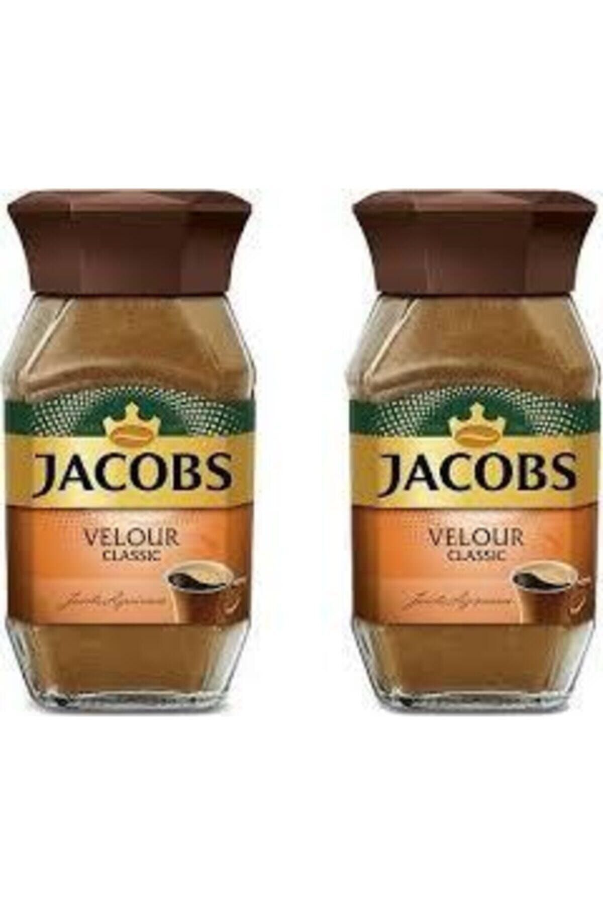 Jacobs Velour Klasik Kahve 2 Adet 95 G